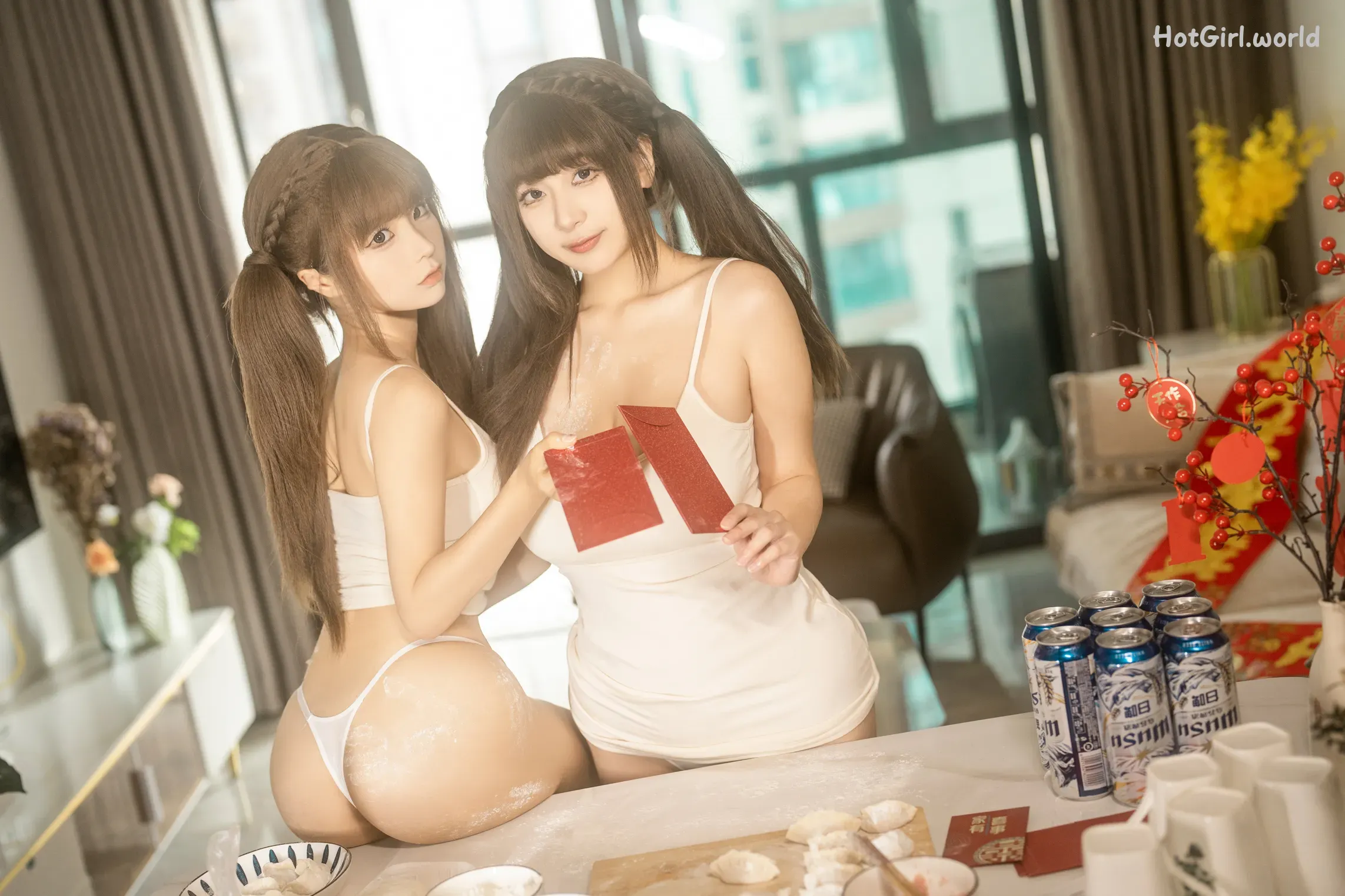 Coser-蠢沫沫-chunmomo-&-浅安安-双人新年贺岁 第63张图