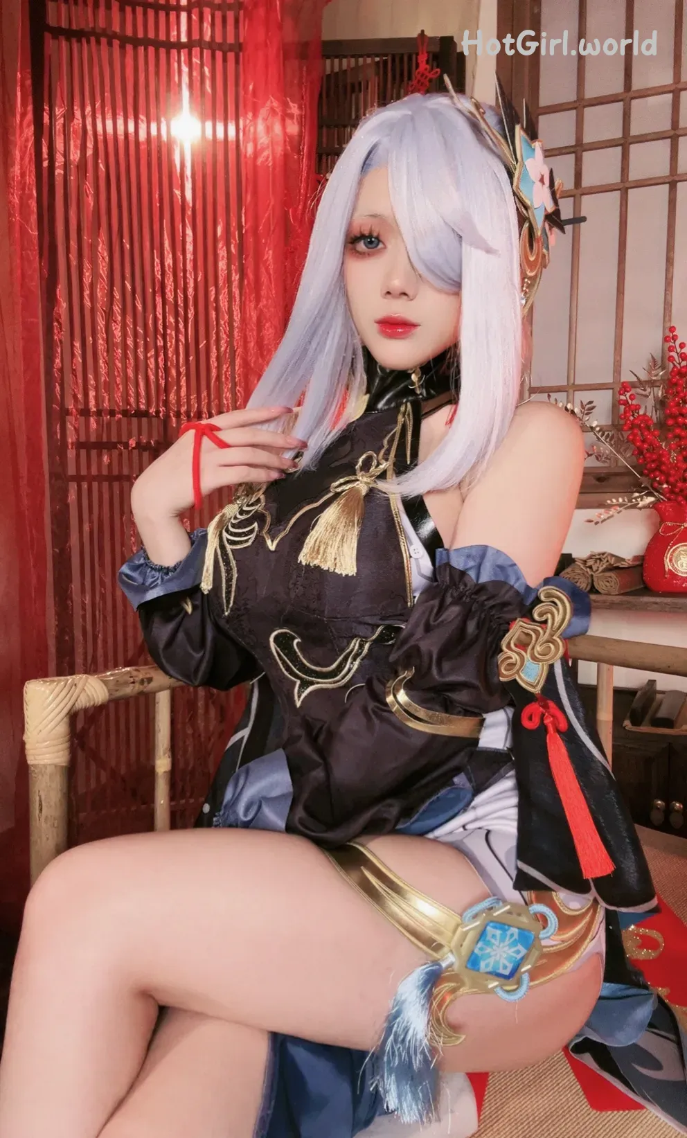 Coser-九言-申鹤海灯节 第29张图