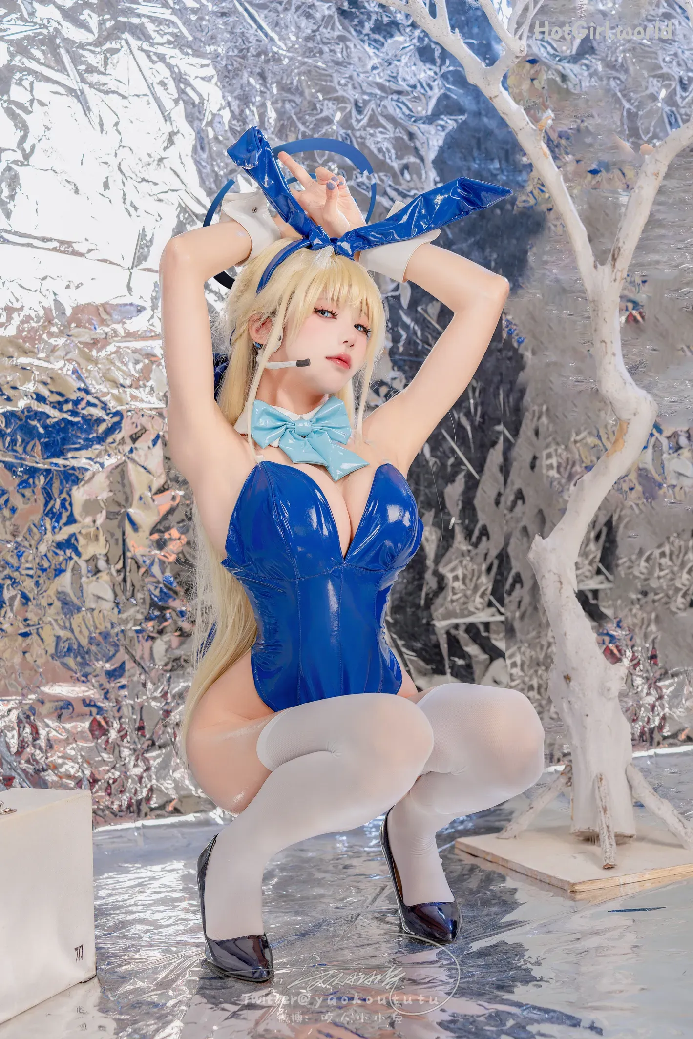 Coser-黏黏团子兔-碧蓝档案-飞鸟马时 第17张图