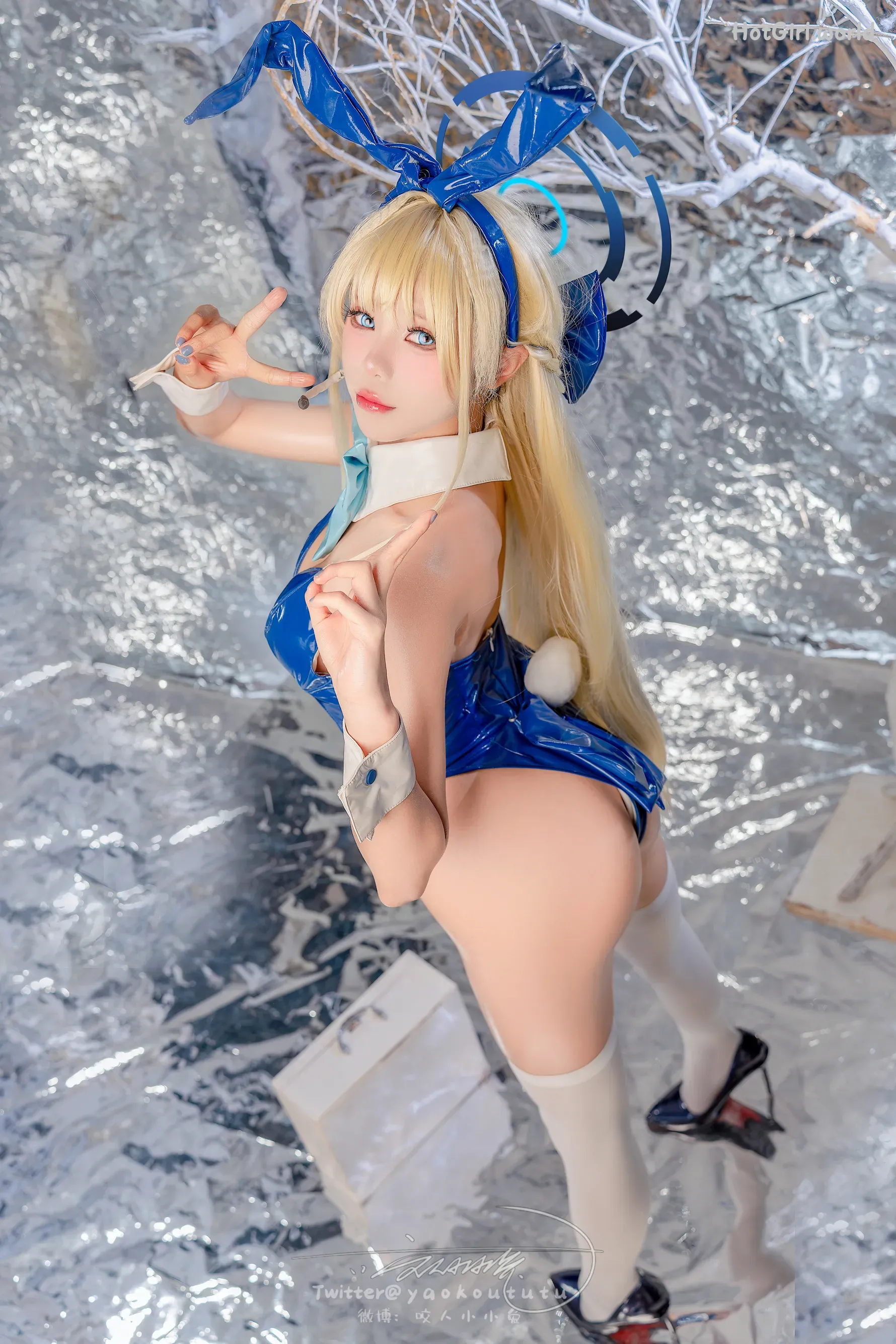 Coser-黏黏团子兔-碧蓝档案-飞鸟马时 第24张图