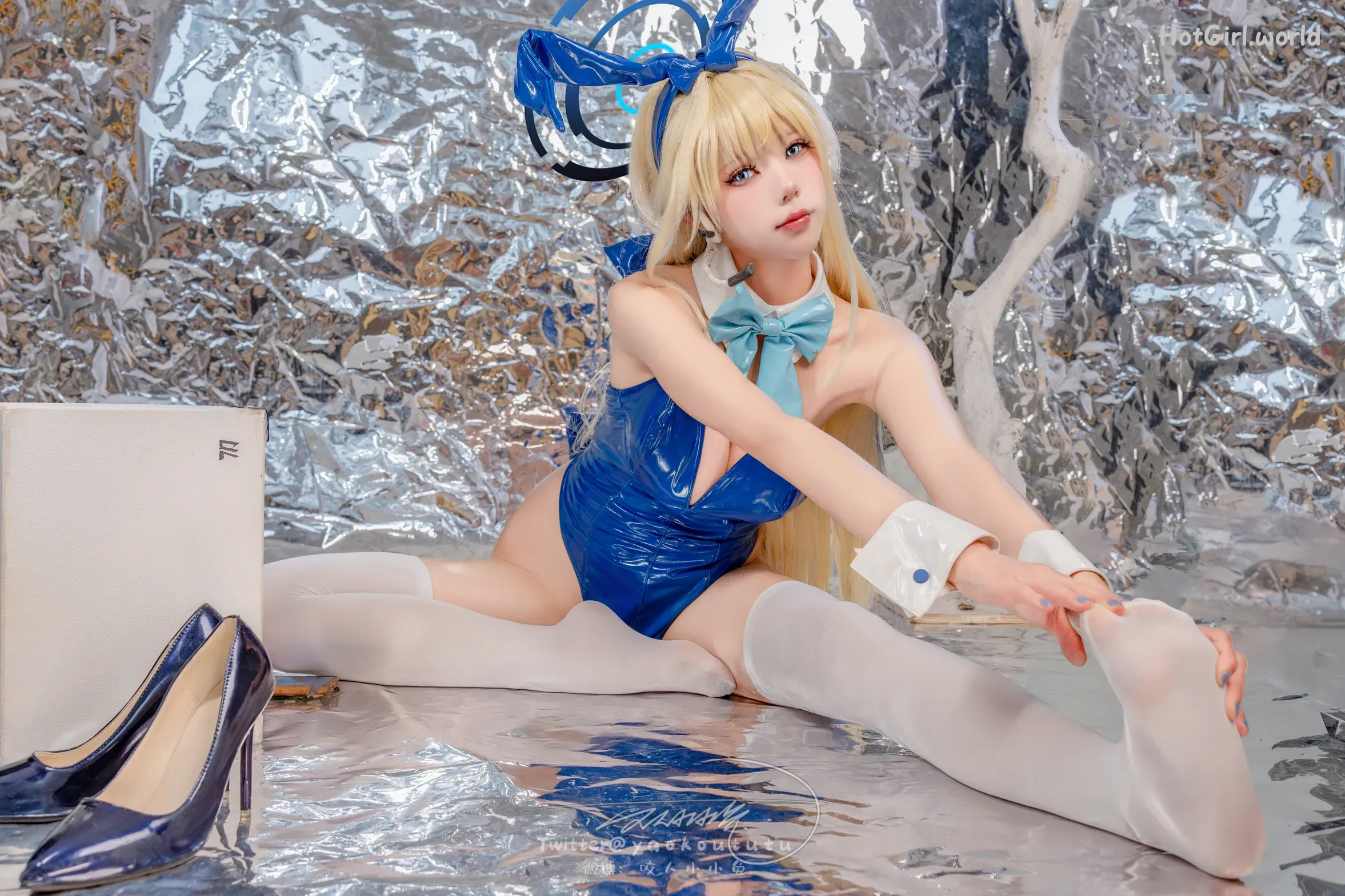 Coser-黏黏团子兔-碧蓝档案-飞鸟马时 第32张图