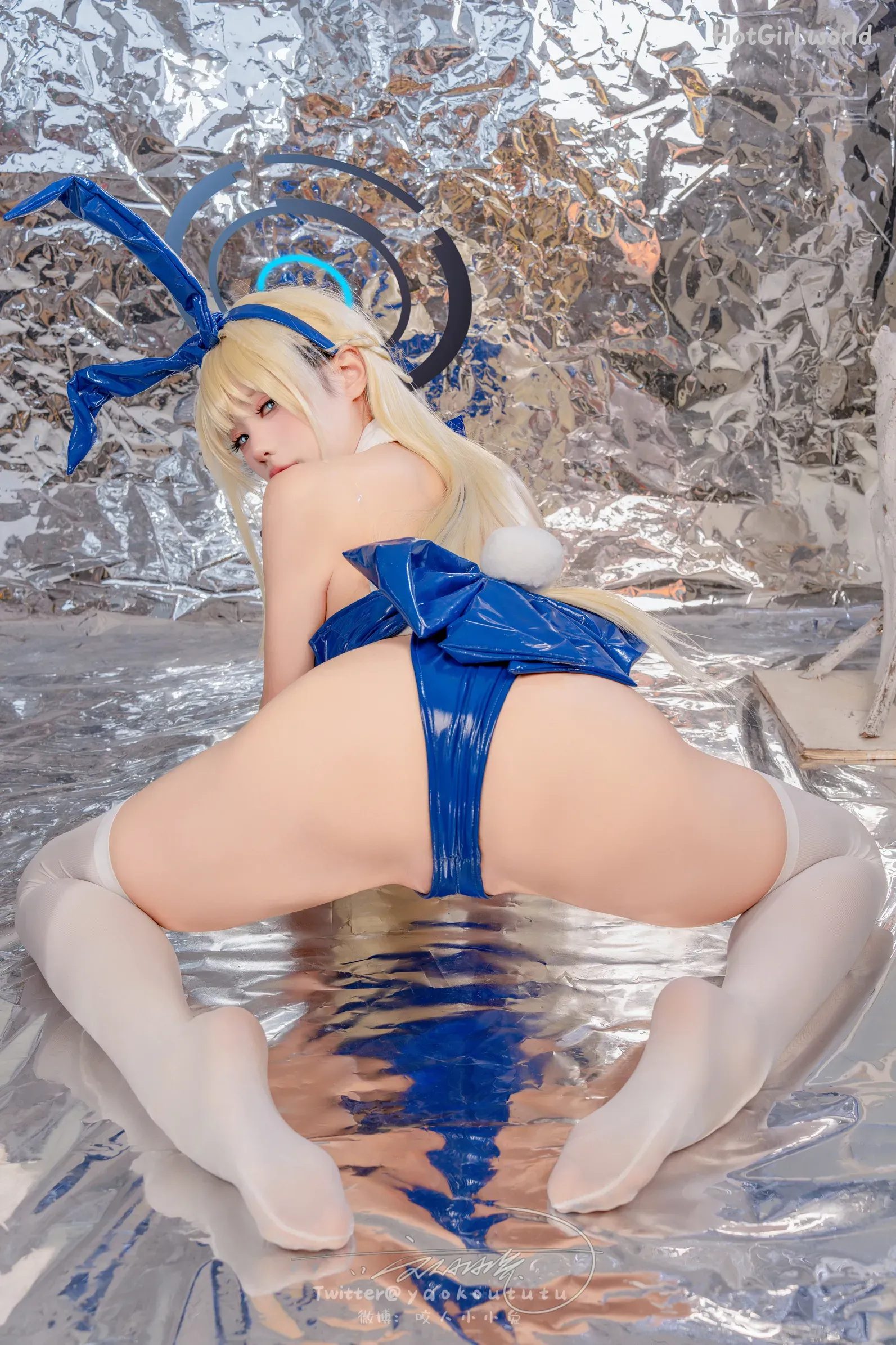 Coser-黏黏团子兔-碧蓝档案-飞鸟马时 第36张图