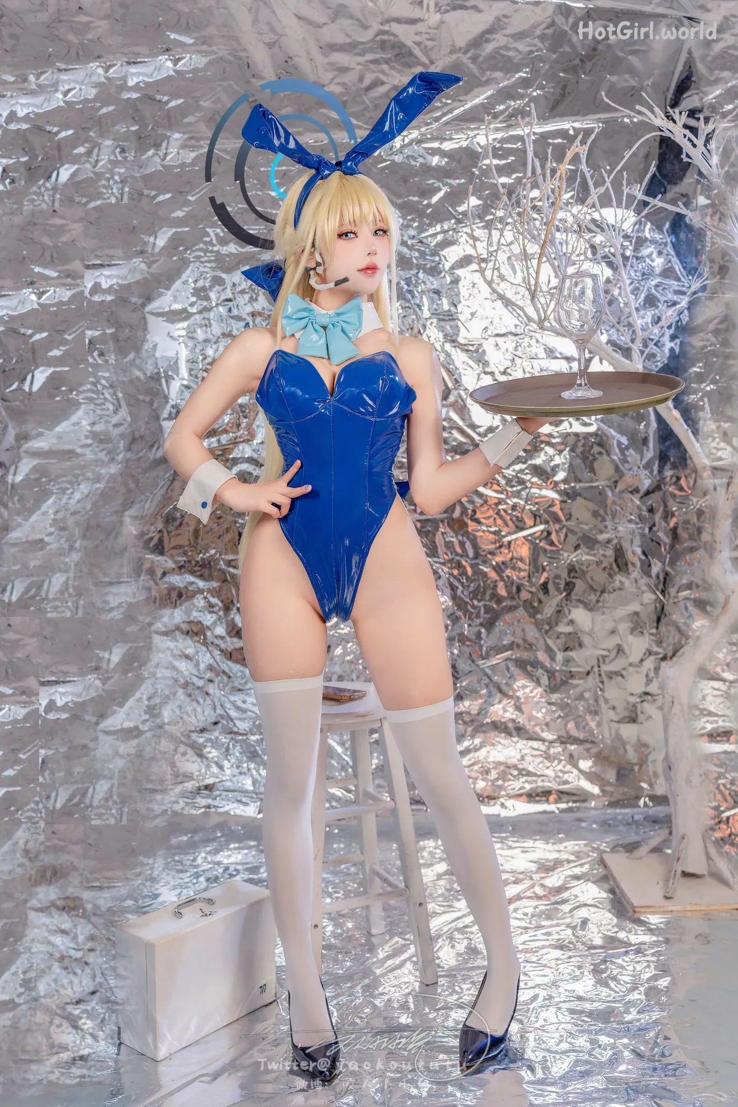 Coser-黏黏团子兔-碧蓝档案-飞鸟马时 第46张图