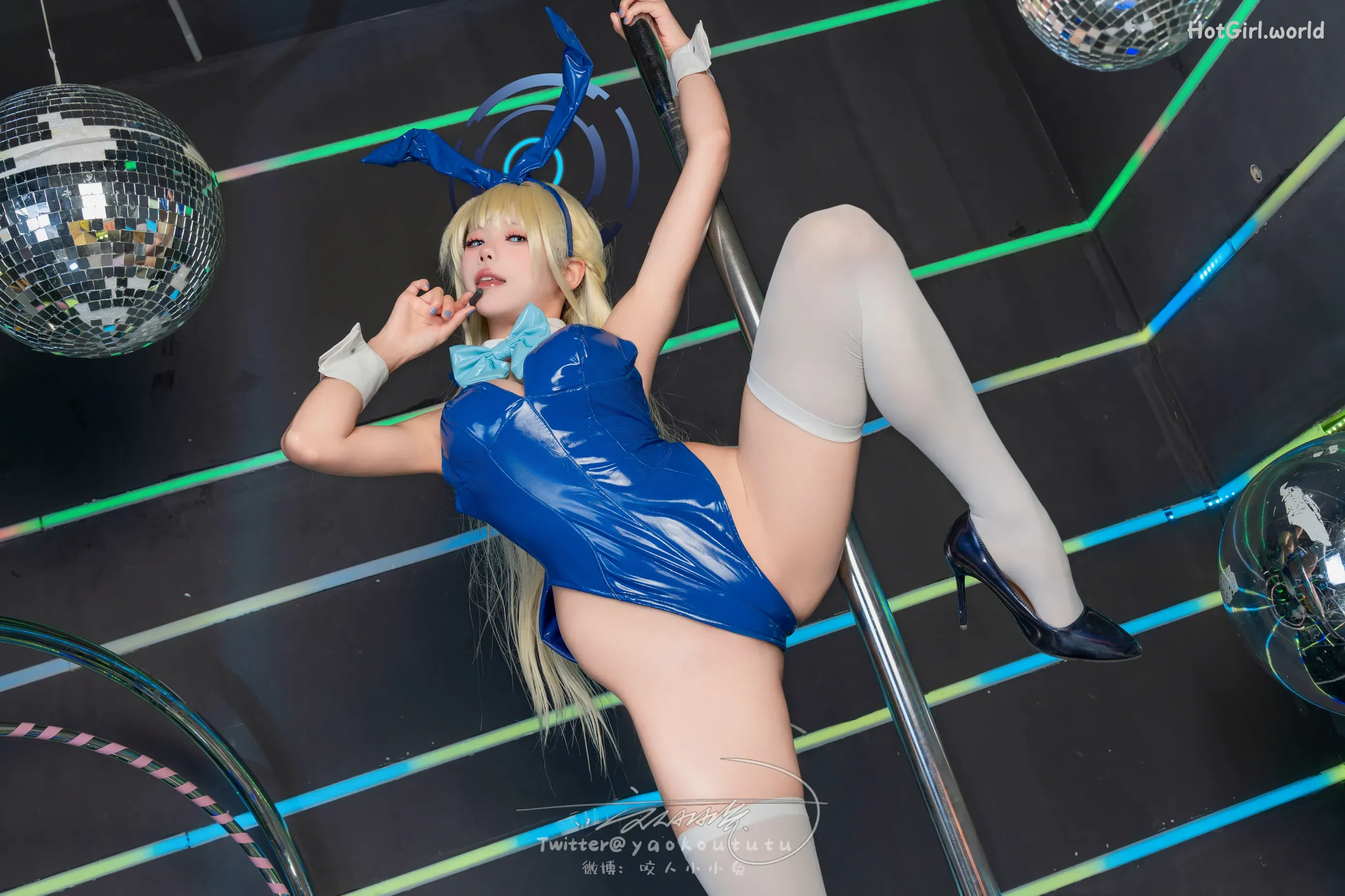 Coser-黏黏团子兔-碧蓝档案-飞鸟马时 第47张图