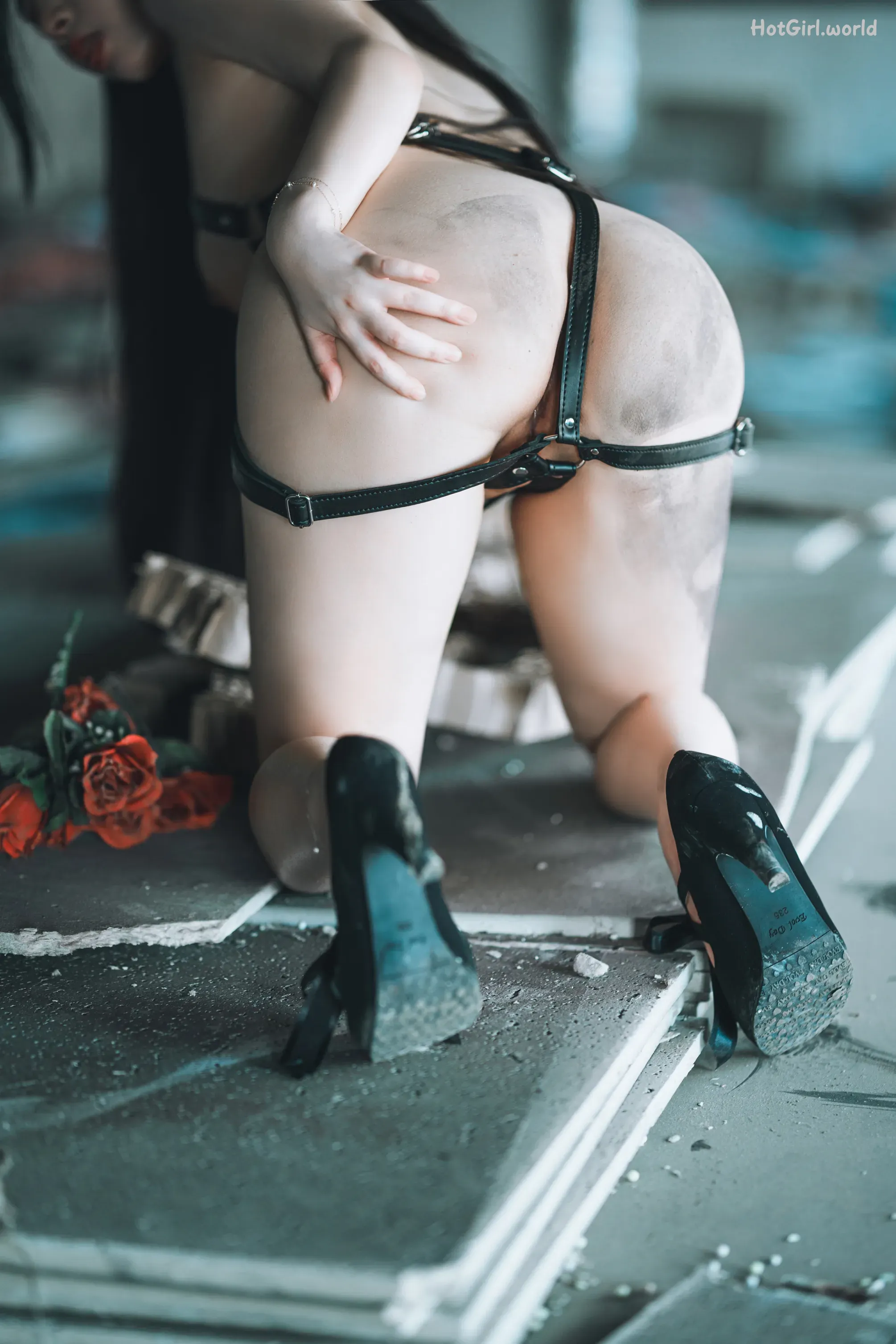Coser-落落-Raku-黑猫(27 photos + 27 uncensored photos) 第10张图