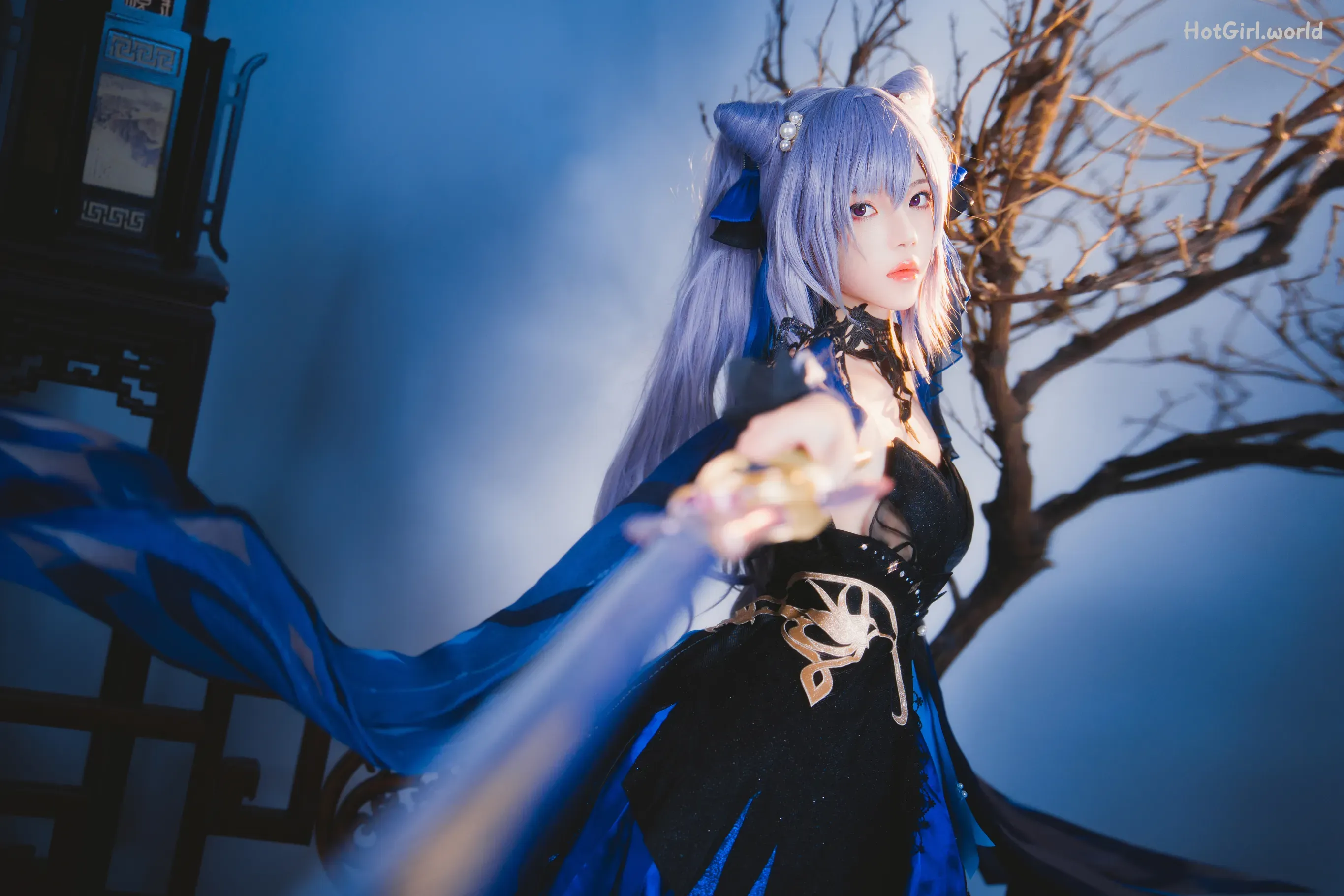Coser-桜桃喵-刻晴 第4张图