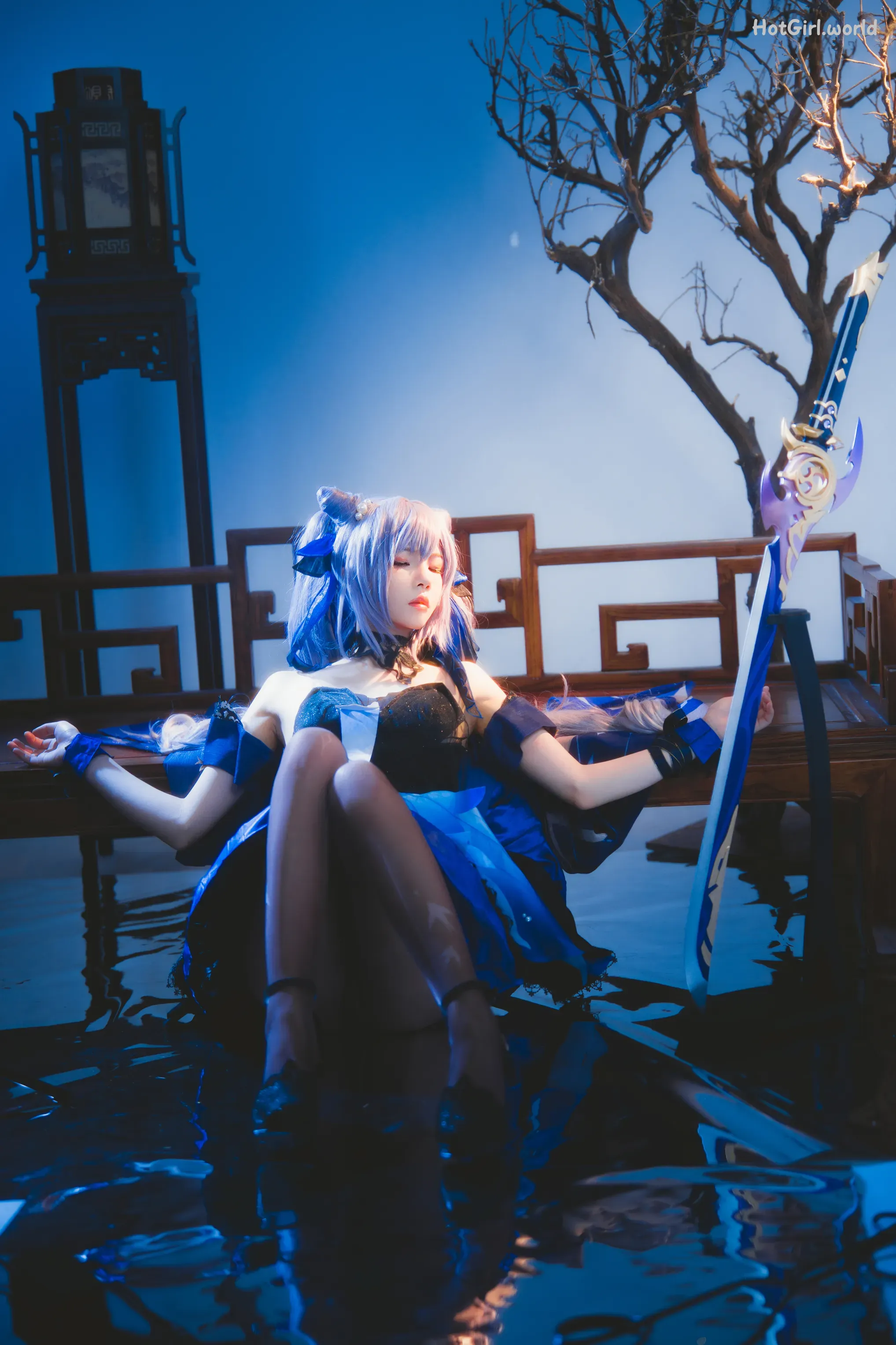 Coser-桜桃喵-刻晴 第9张图