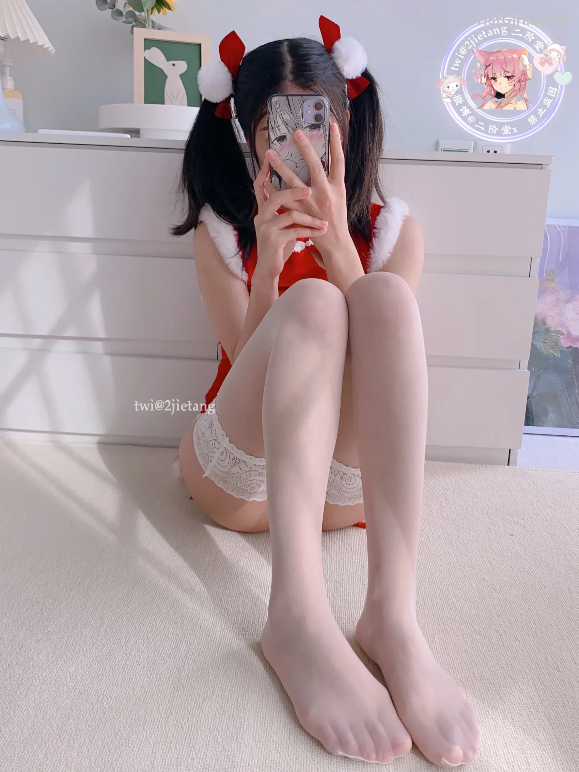 Coser-二阶堂-圣诞旗袍 第8张图