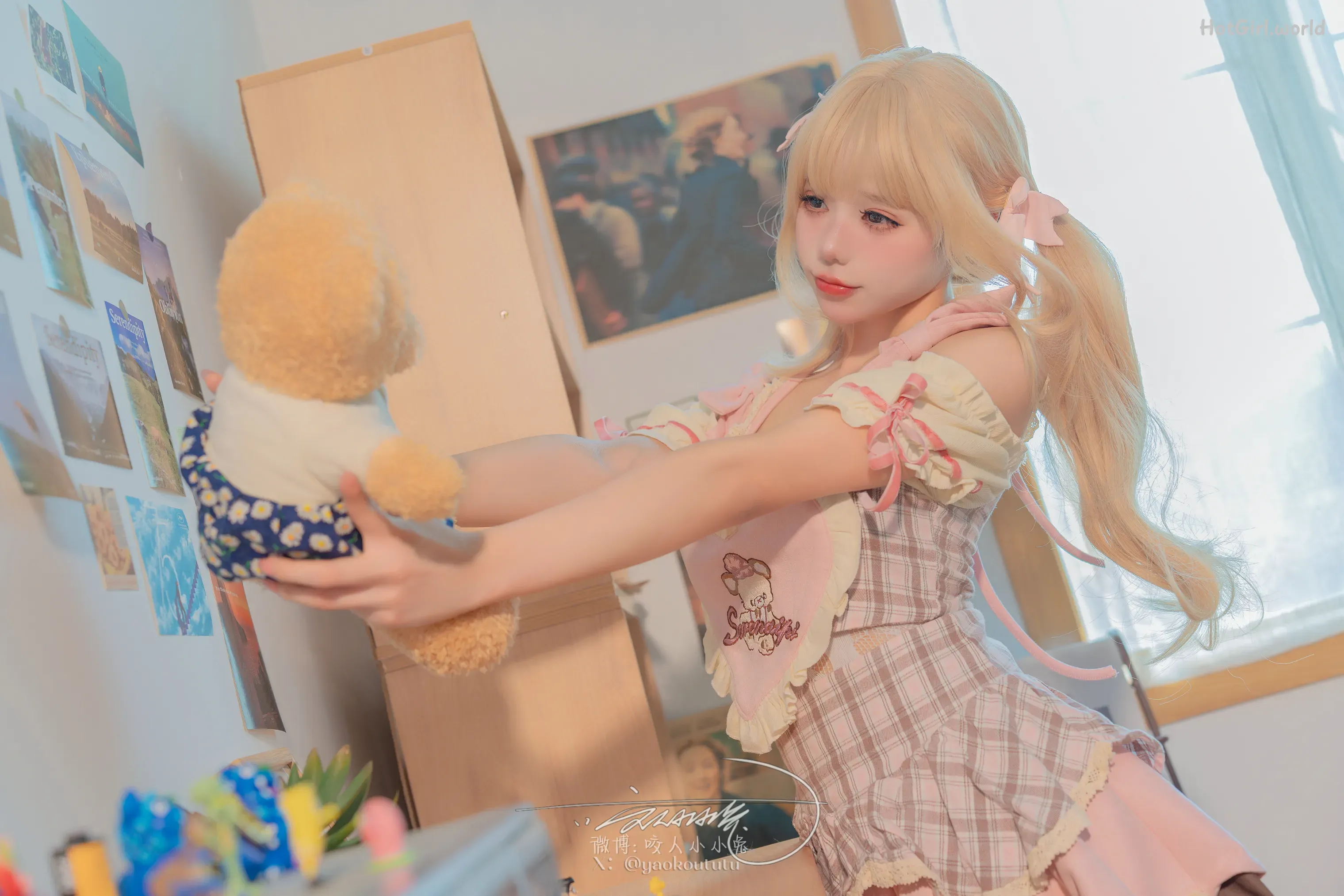Coser-黏黏团子兔-居家甜妹-超级敏感 第3张图