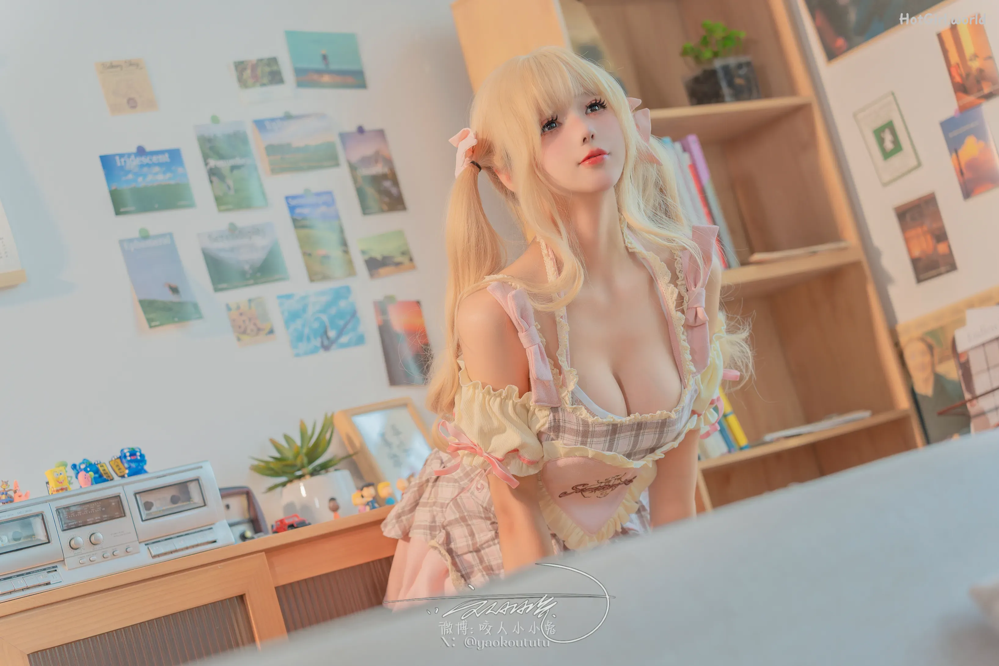 Coser-黏黏团子兔-居家甜妹-超级敏感 第5张图