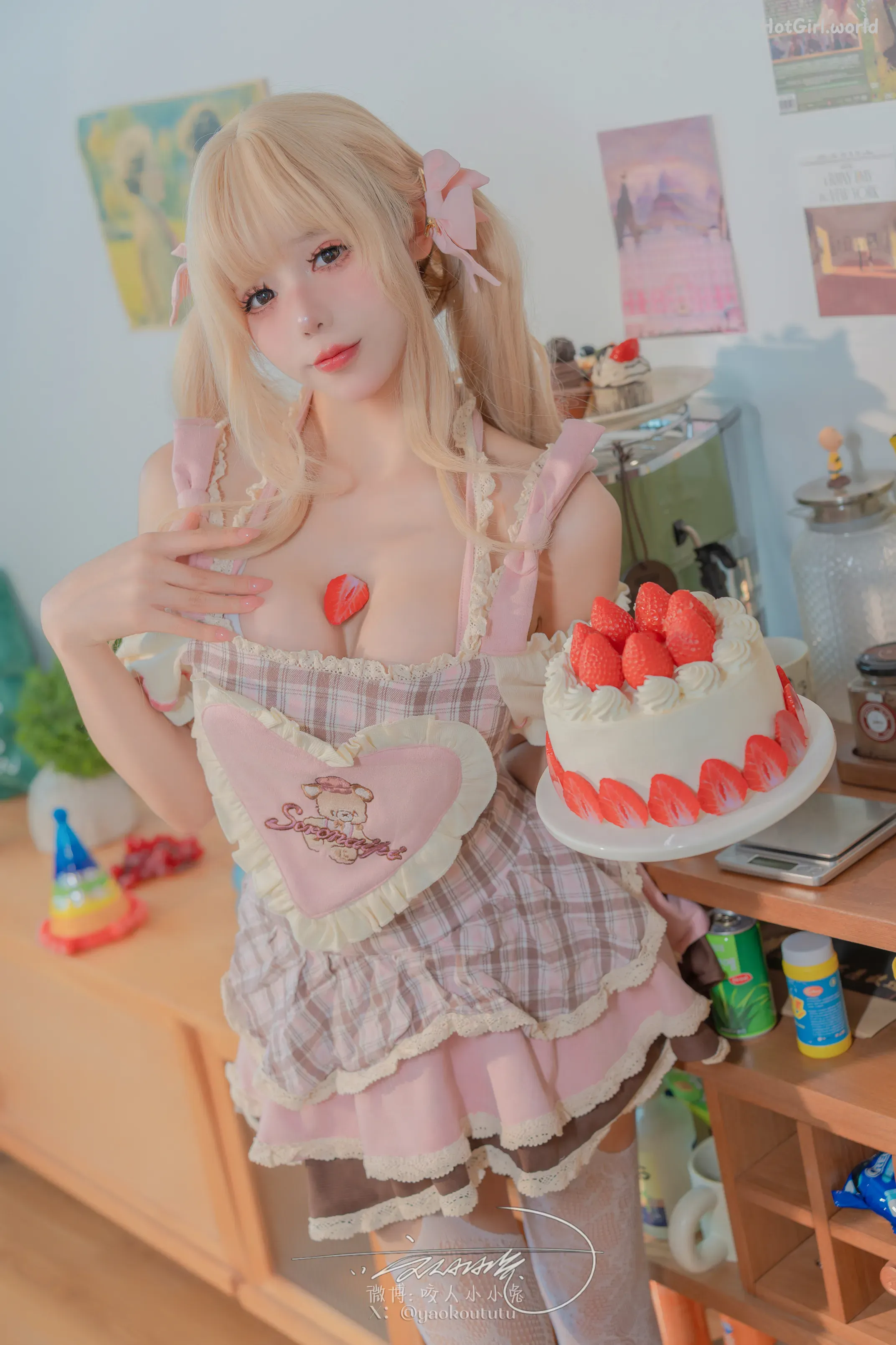 Coser-黏黏团子兔-居家甜妹-超级敏感 第76张图