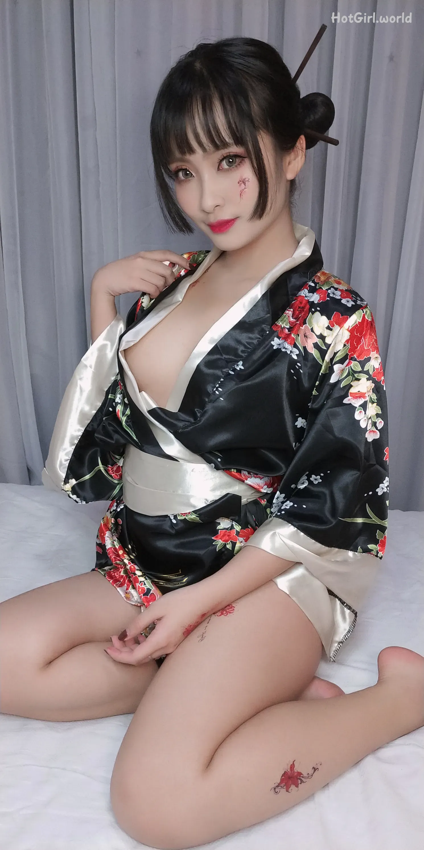 Coser-洛璃-LoLiSAMA-歌舞伎 第84张图