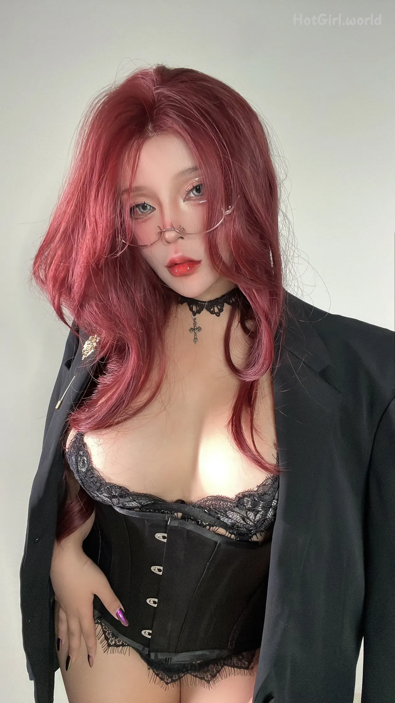 Coser-Sayo Momo-Badass Female Boss Vibe 第8张图
