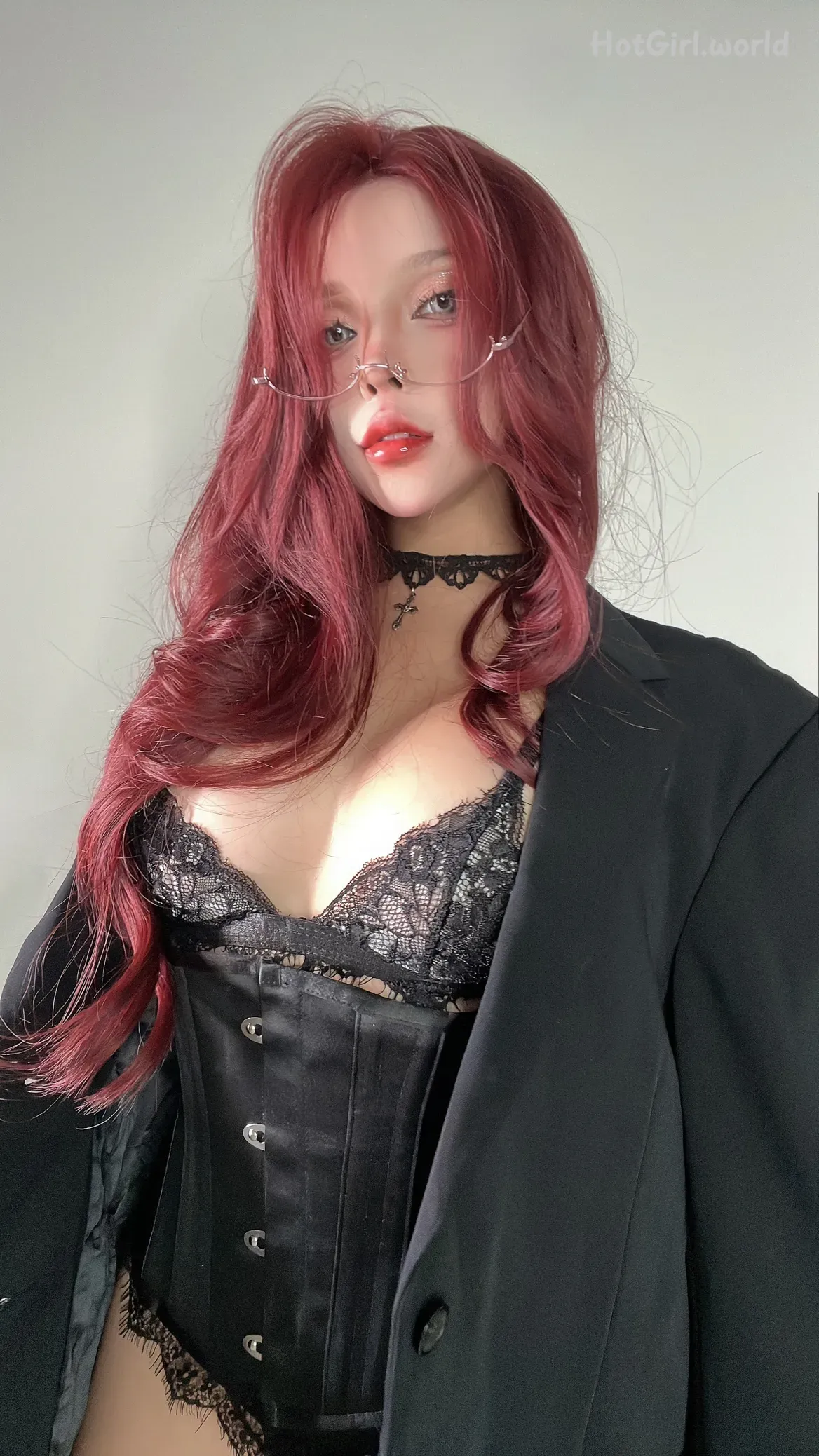 Coser-Sayo Momo-Badass Female Boss Vibe 第9张图
