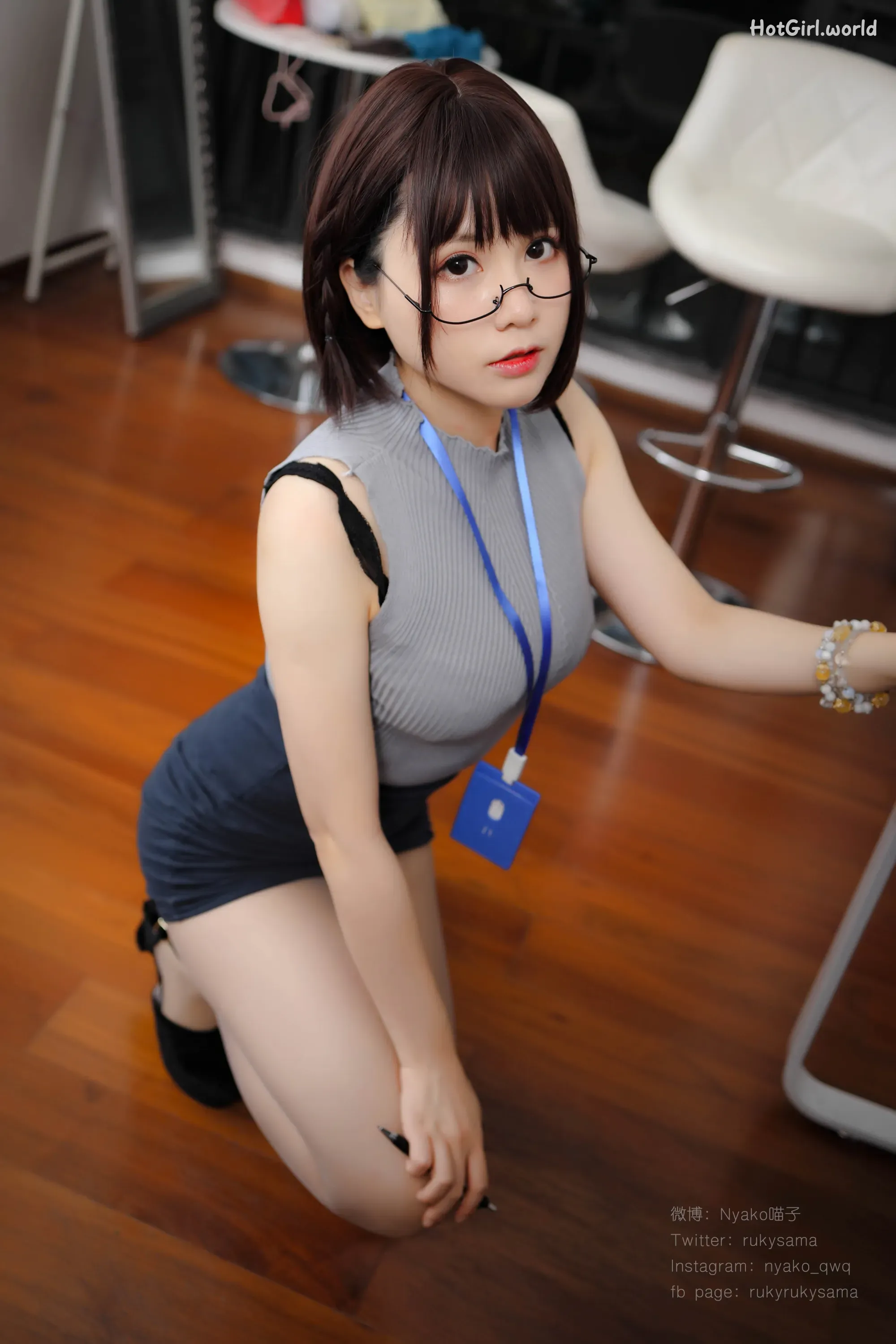 Coser-Nyako喵子-誰も知らないの大人時間3 第20张图