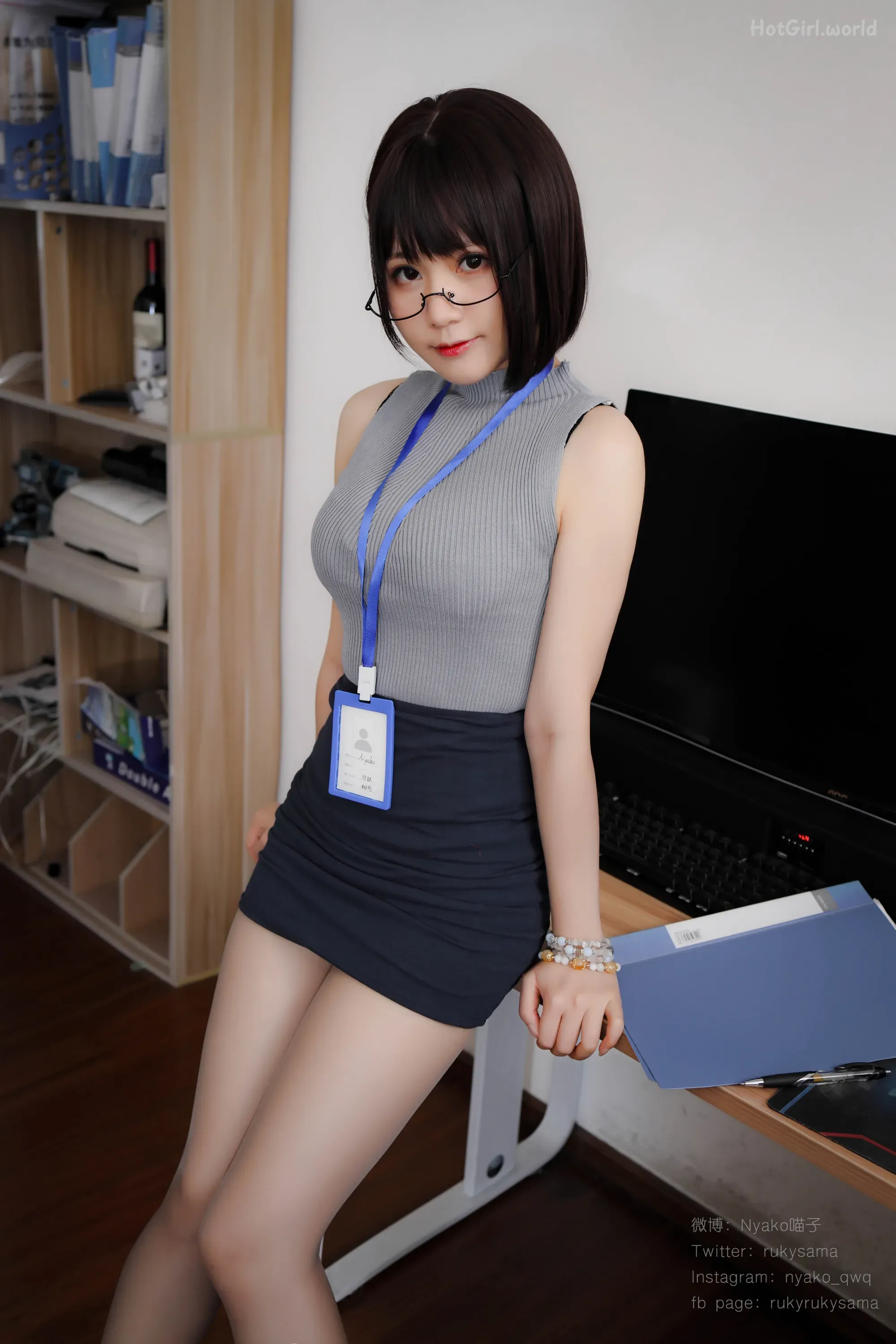 Coser-Nyako喵子-誰も知らないの大人時間3 第24张图