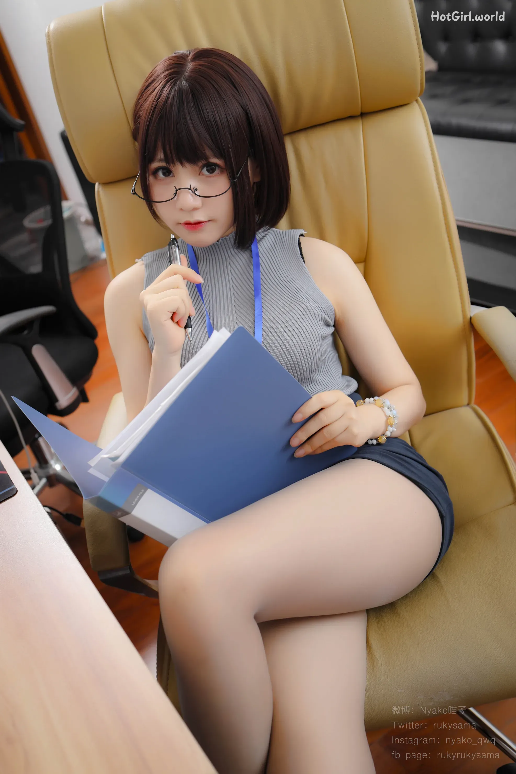 Coser-Nyako喵子-誰も知らないの大人時間3 第33张图