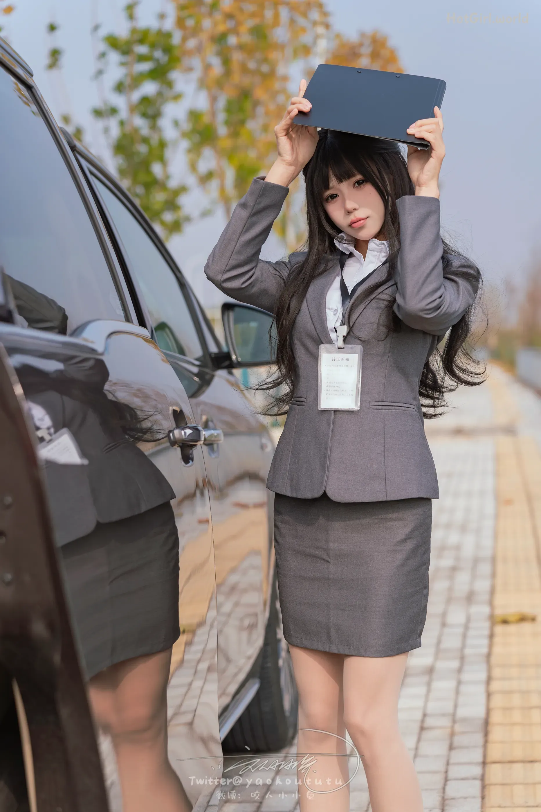 Coser-黏黏团子兔-业务部潜规则-小剧场 第56张图