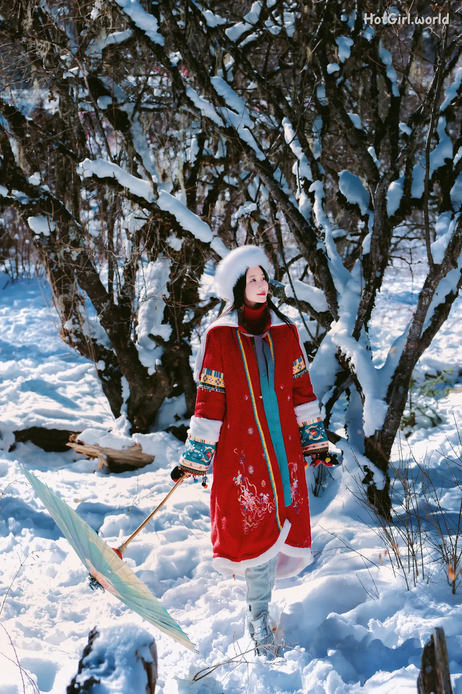 Coser-年年-Nnian-吉祥雪兆丰年(17 photos + 13 uncensored photos) 第5张图
