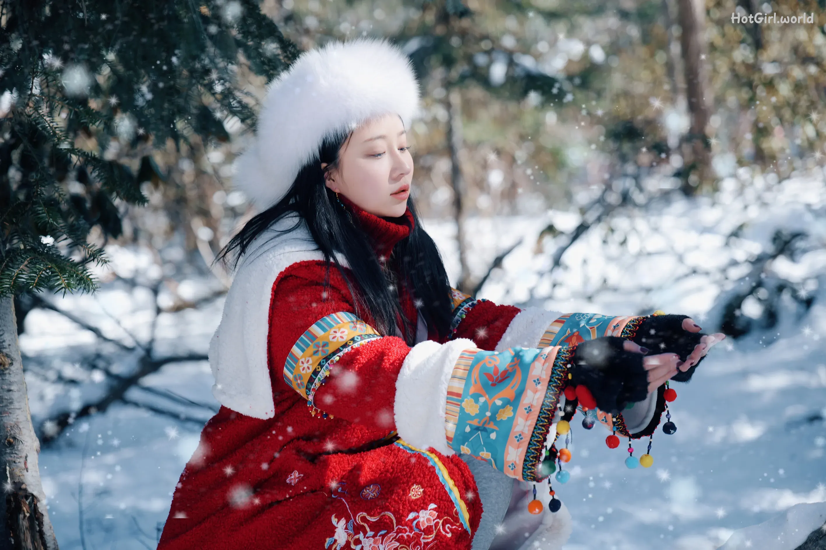 Coser-年年-Nnian-吉祥雪兆丰年(17 photos + 13 uncensored photos) 第21张图