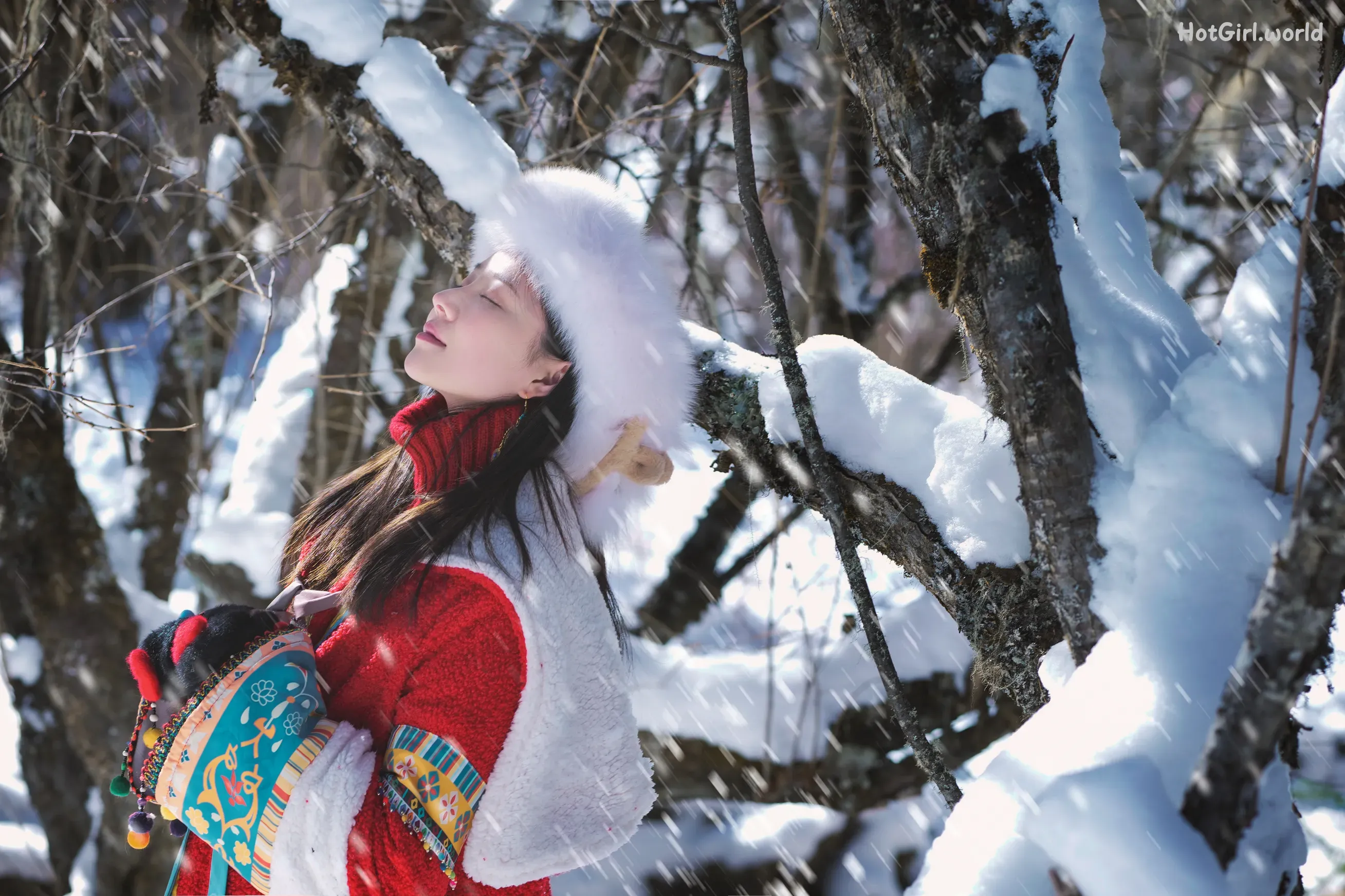 Coser-年年-Nnian-吉祥雪兆丰年(17 photos + 13 uncensored photos) 第29张图
