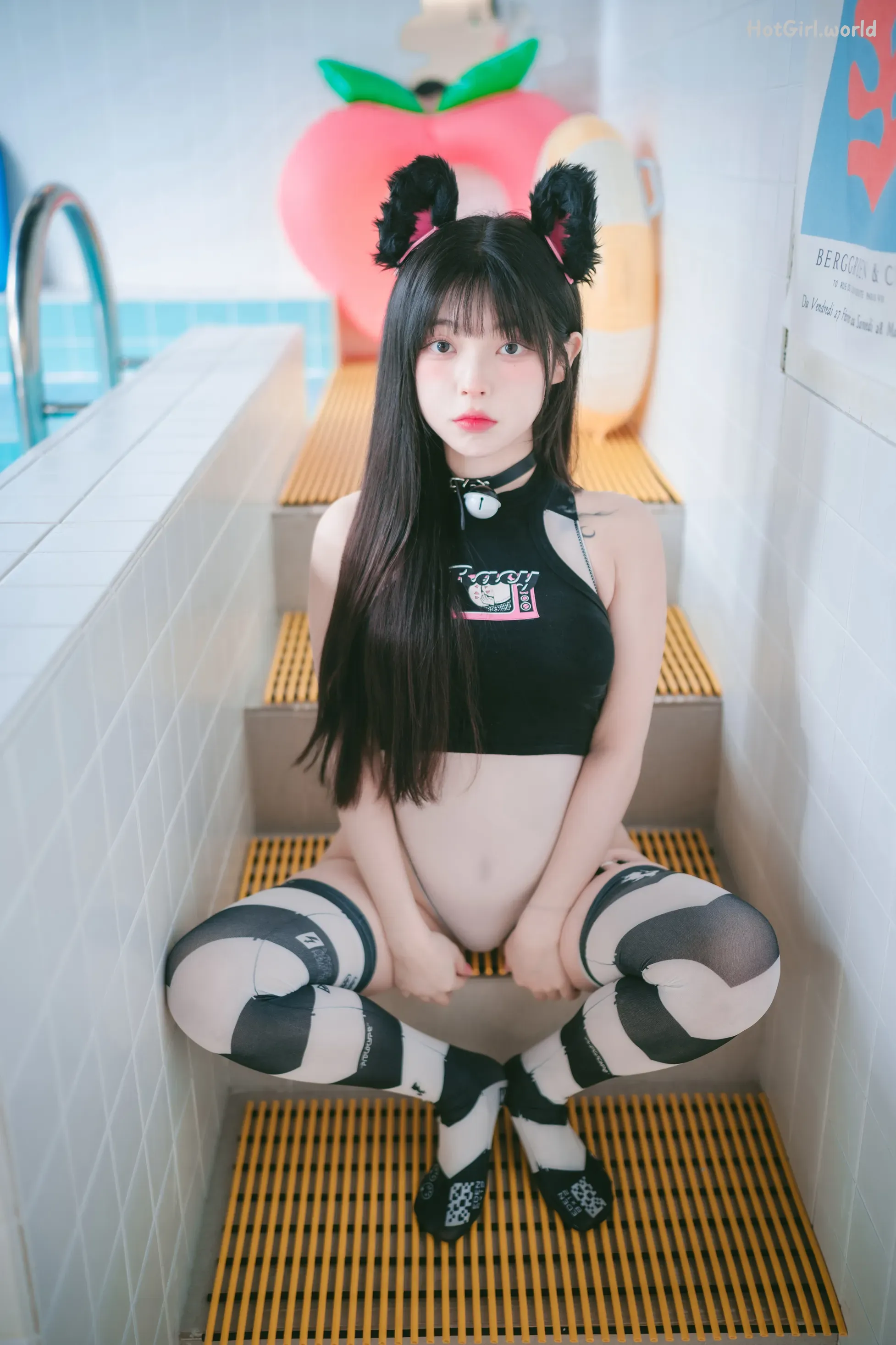 DJAWA Photo-Yudi-유디-Pink Bunny & Black Cat(91 photos + 14 uncensored photos) 第69张图