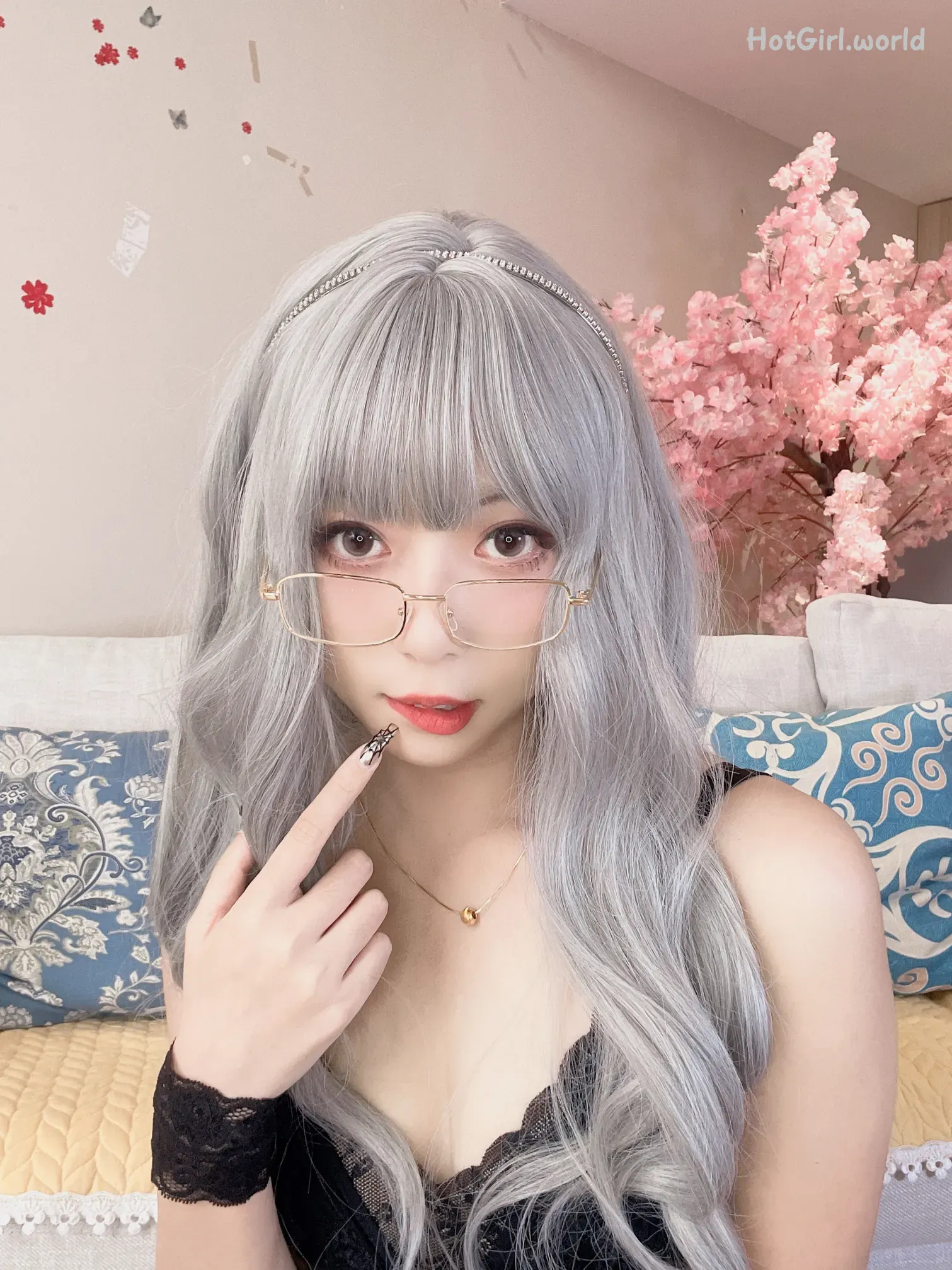Coser-Money-冷冷-吊带高叉 第43张图
