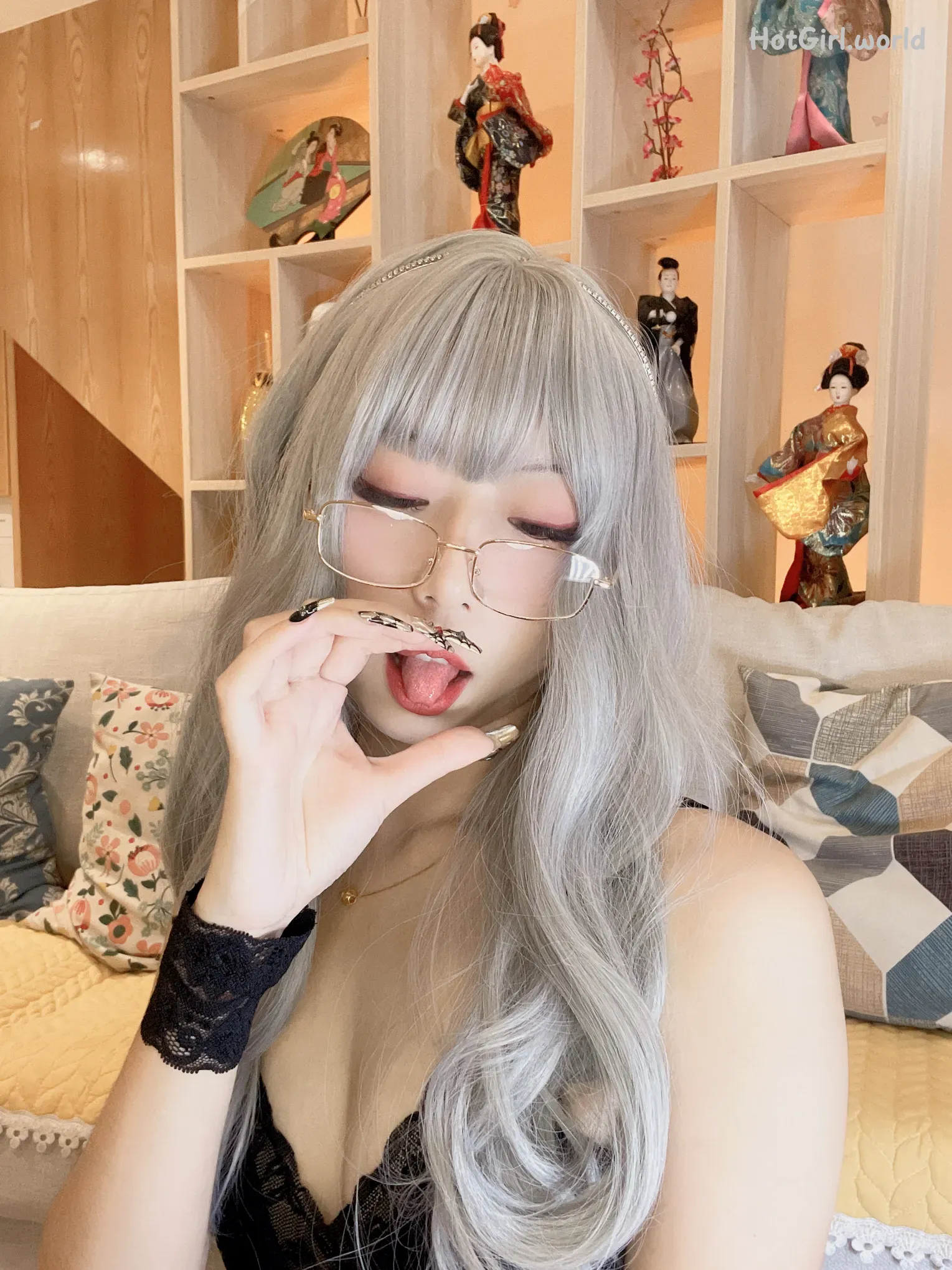 Coser-Money-冷冷-吊带高叉 第67张图