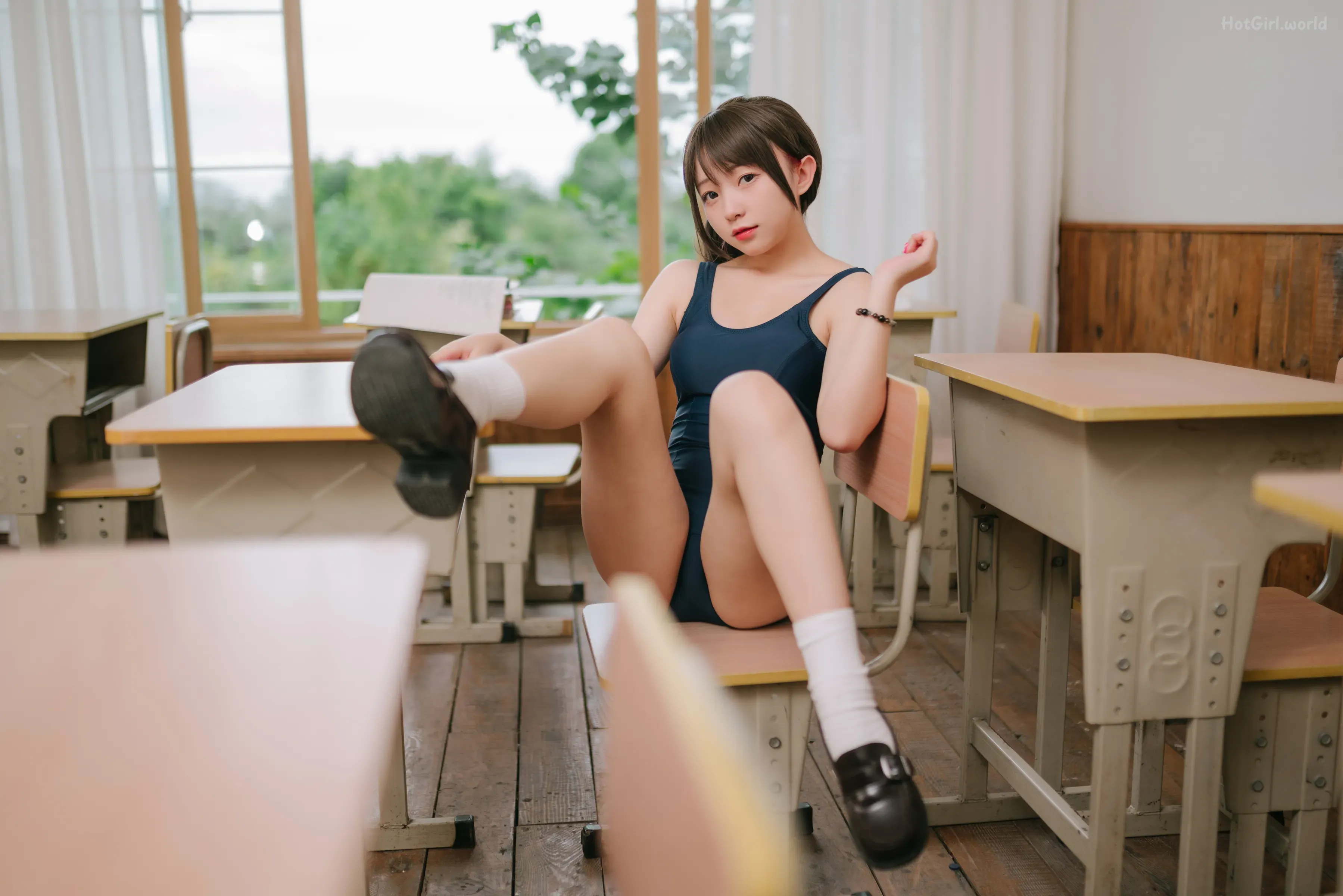 Coser-花铃-风纪委员死裤水x游泳课风纪委员 第10张图