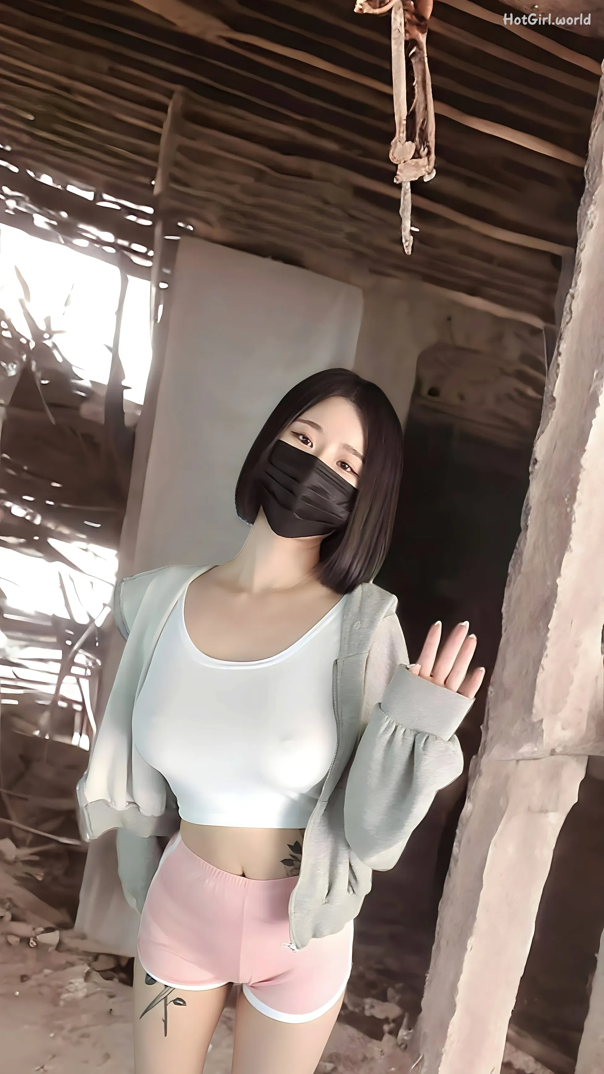 JYEONG-Construction site(56 photos + 28 uncensored photos) 第1张图