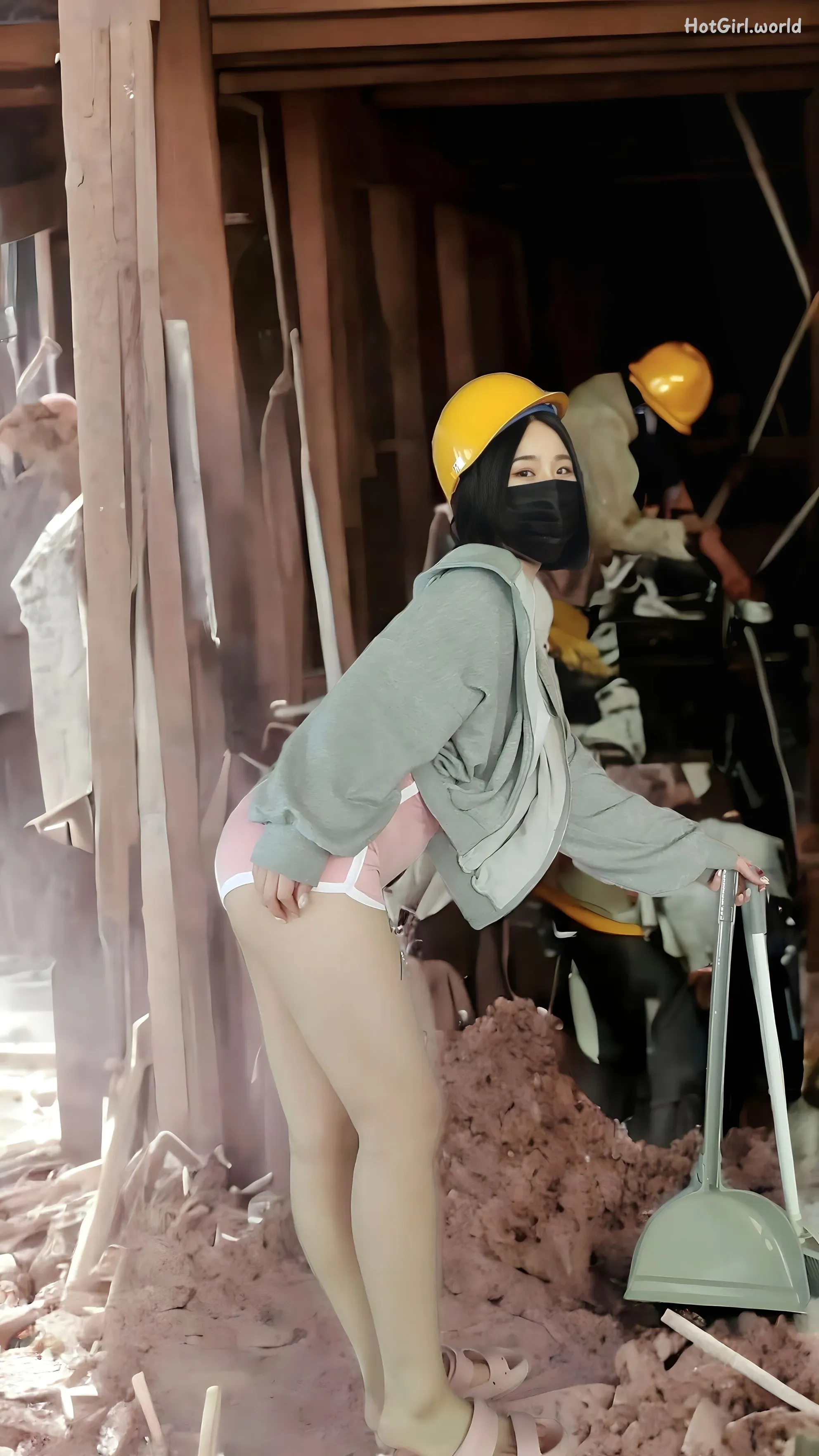 JYEONG-Construction site(56 photos + 28 uncensored photos) 第16张图