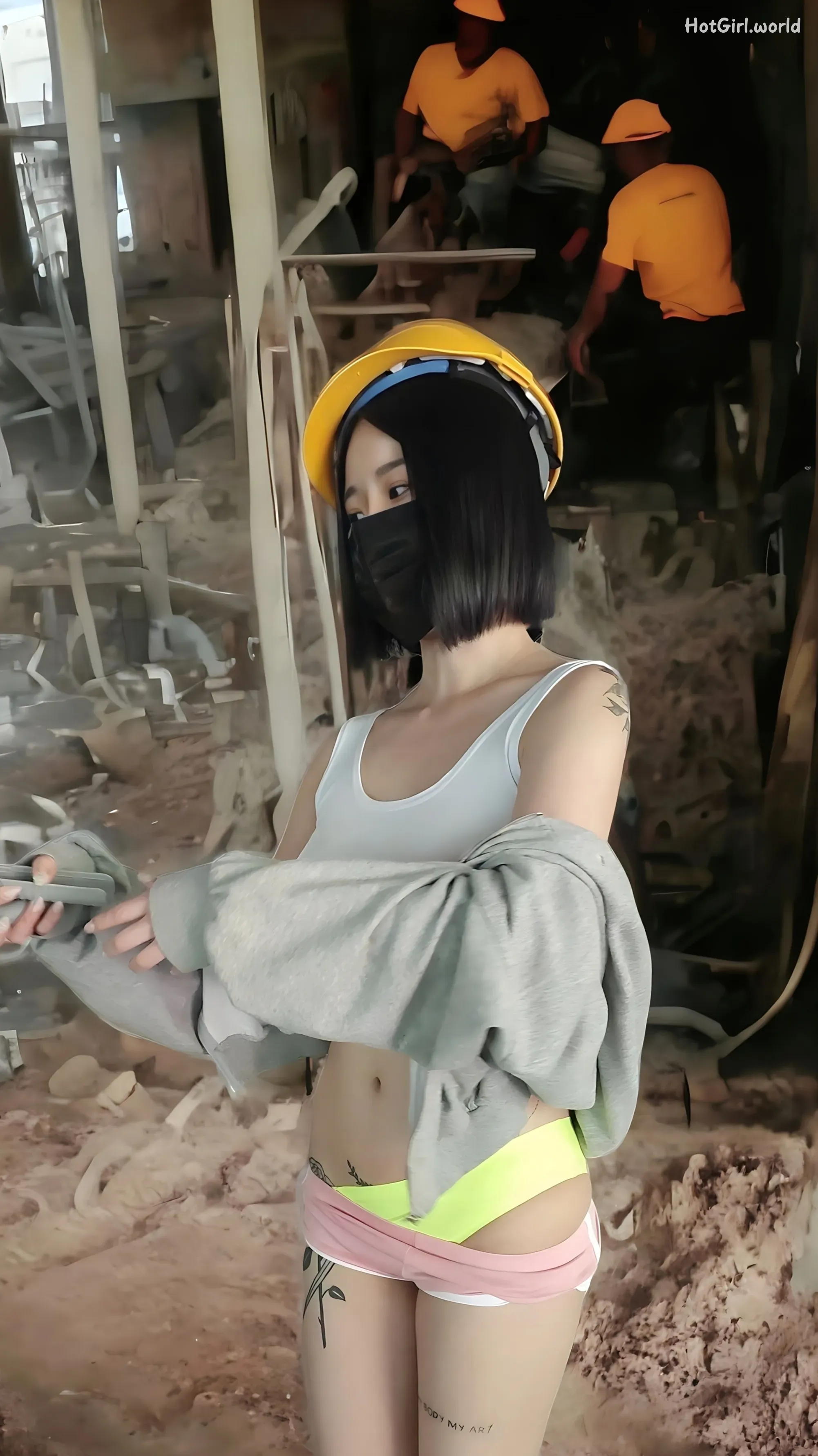 JYEONG-Construction site(56 photos + 28 uncensored photos) 第20张图