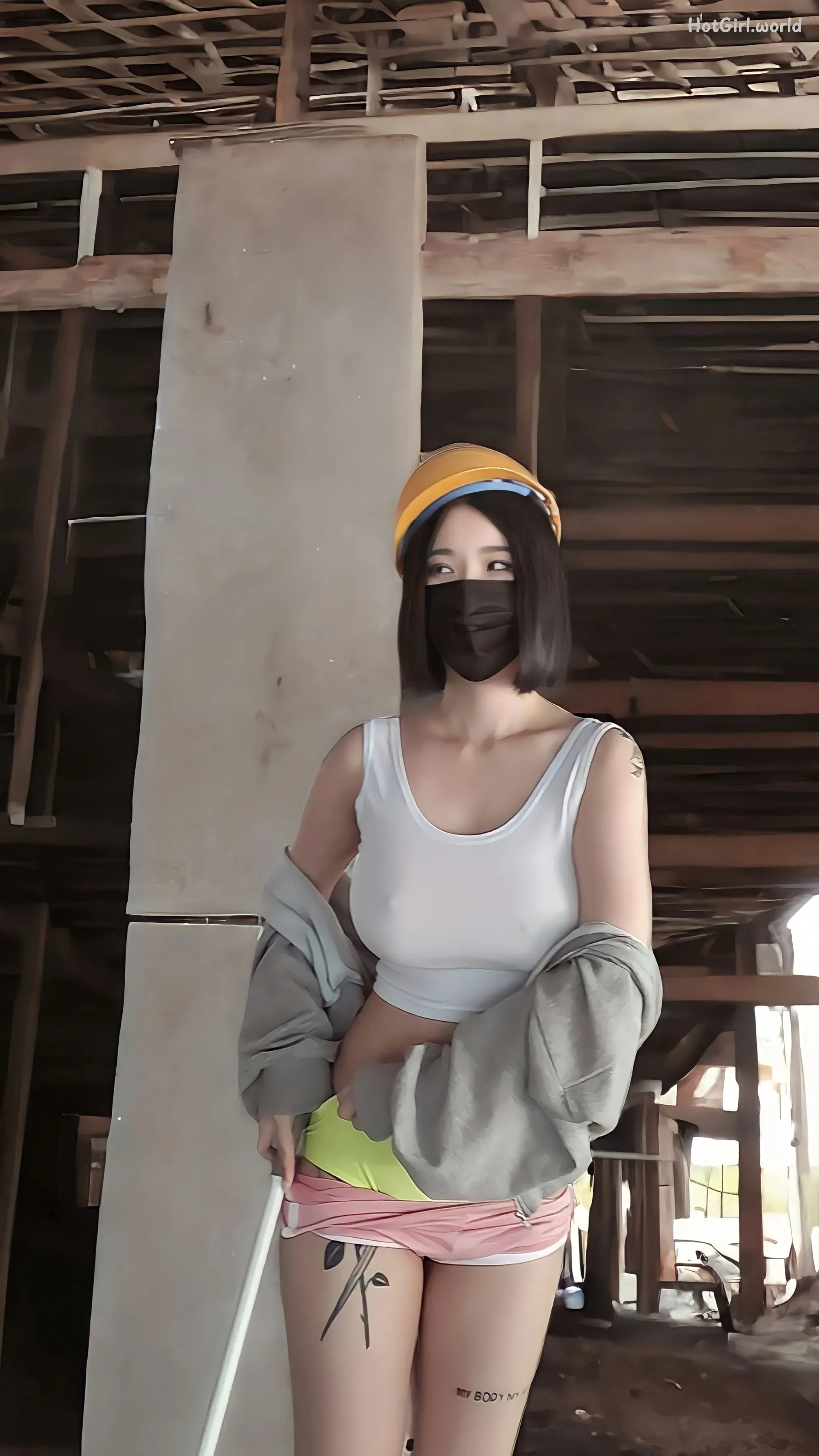 JYEONG-Construction site(56 photos + 28 uncensored photos) 第23张图