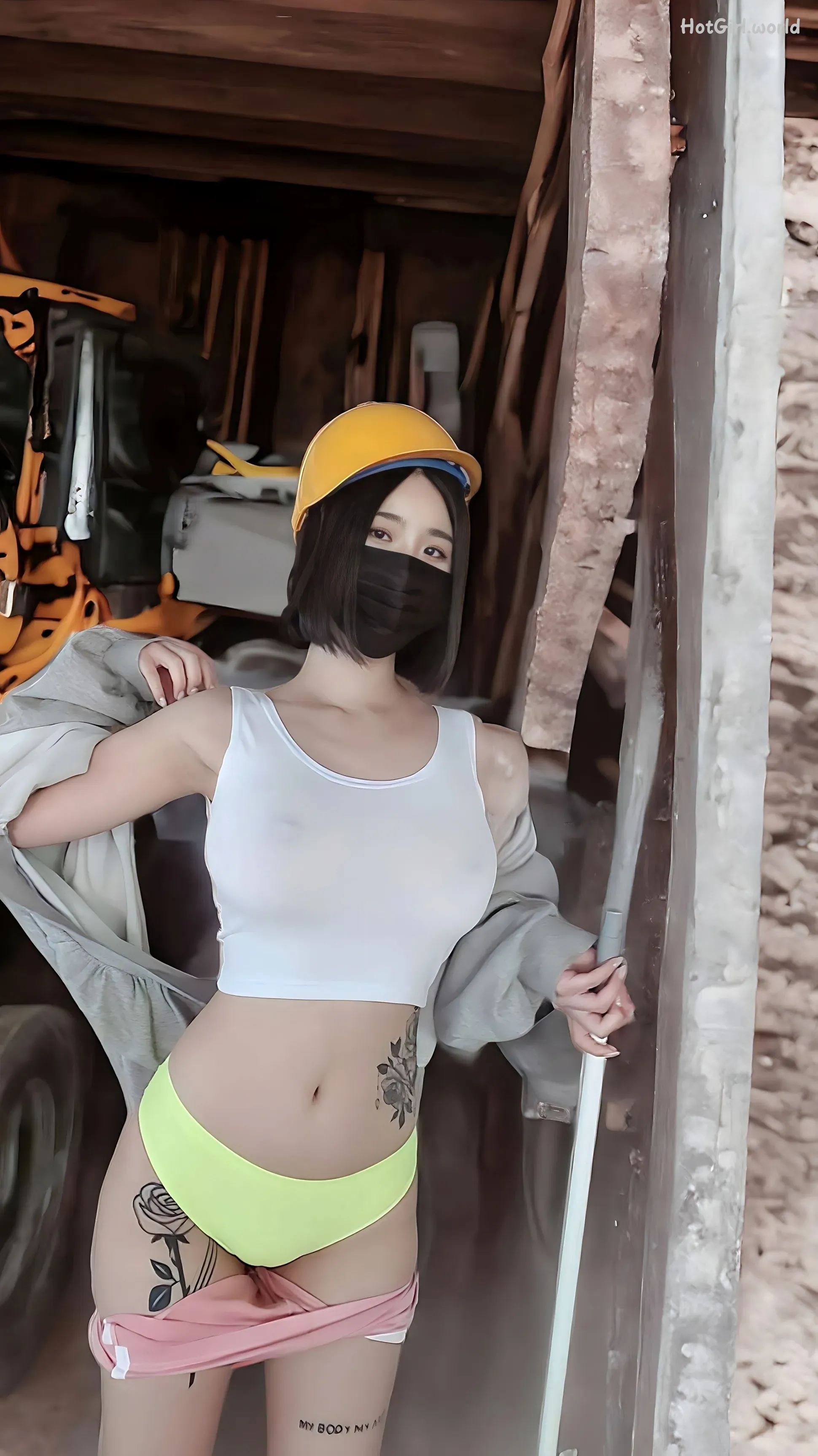 JYEONG-Construction site(56 photos + 28 uncensored photos) 第26张图
