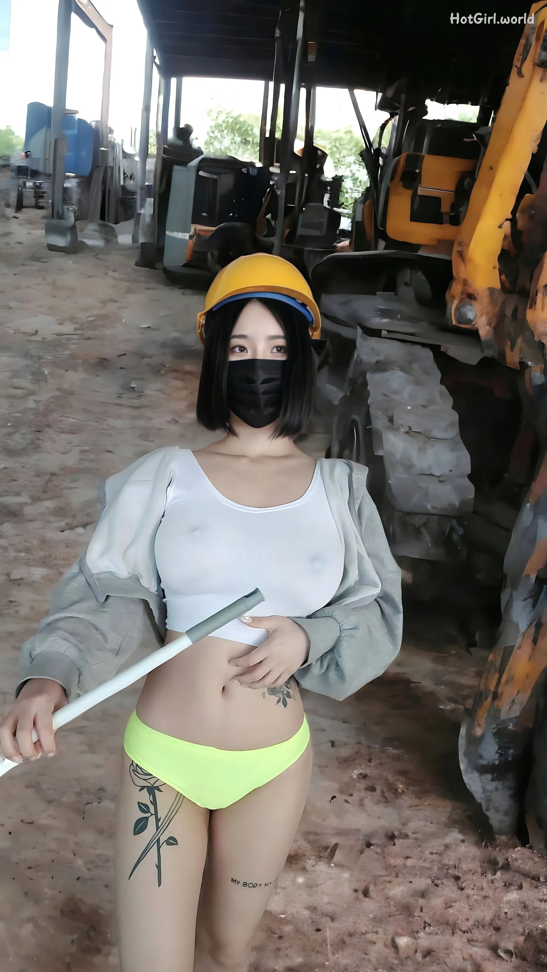 JYEONG-Construction site(56 photos + 28 uncensored photos) 第33张图
