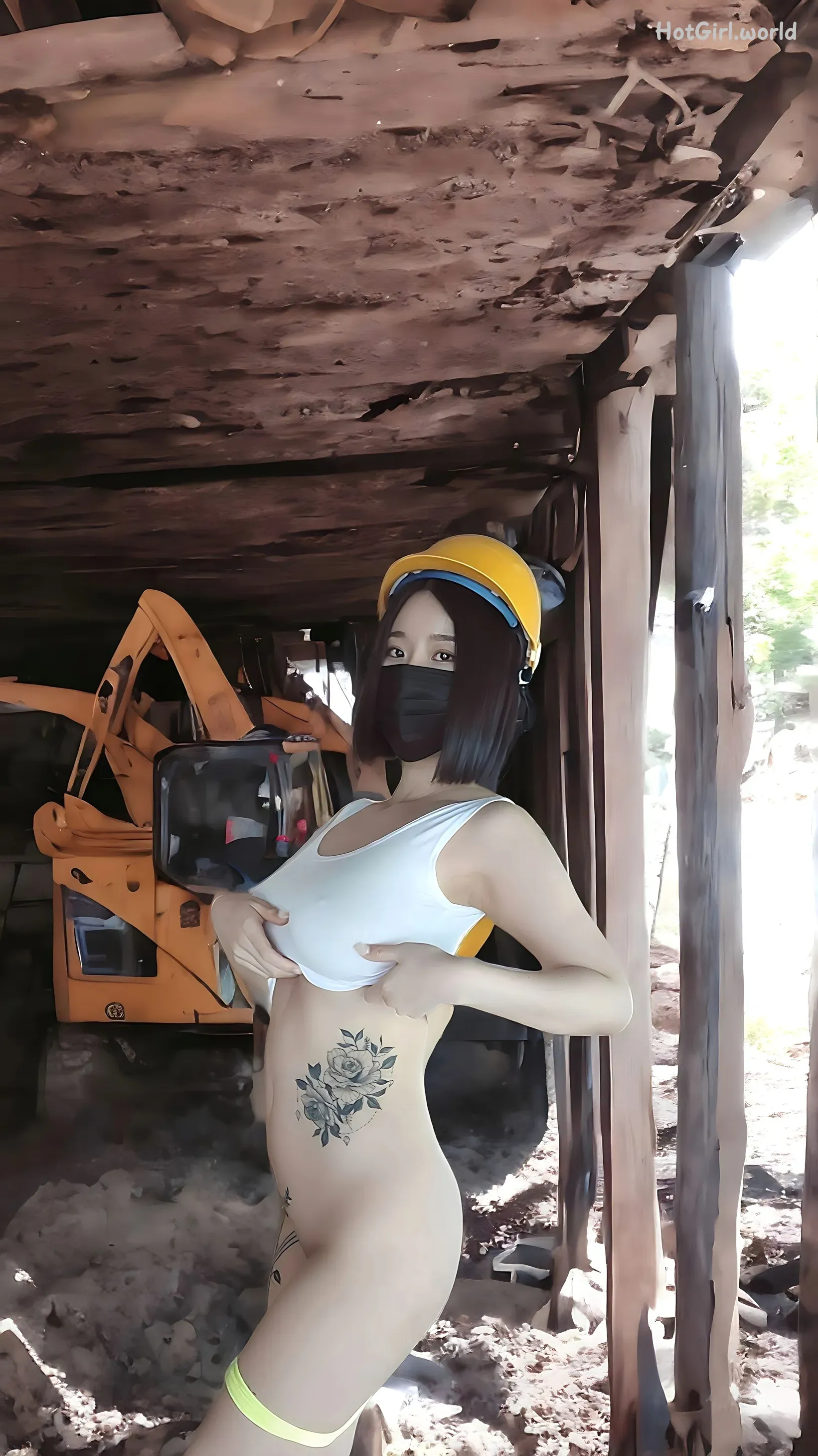 JYEONG-Construction site(56 photos + 28 uncensored photos) 第45张图