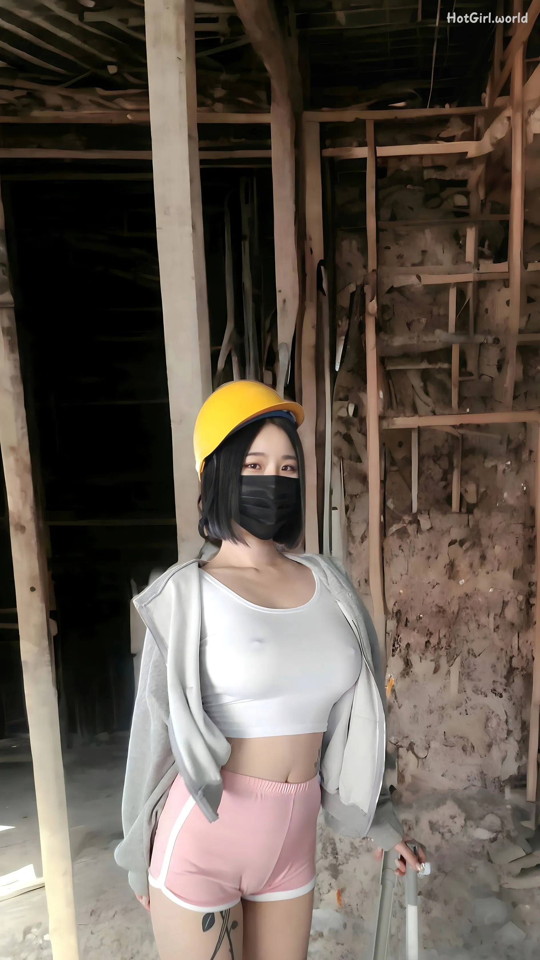 JYEONG-Construction site(56 photos + 28 uncensored photos) 第52张图