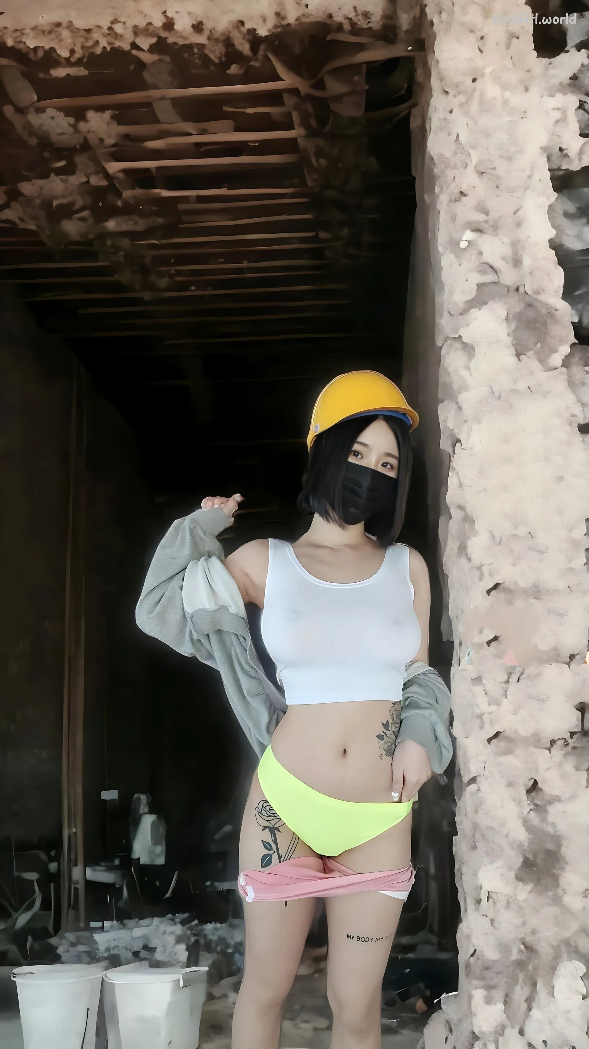 JYEONG-Construction site(56 photos + 28 uncensored photos) 第59张图