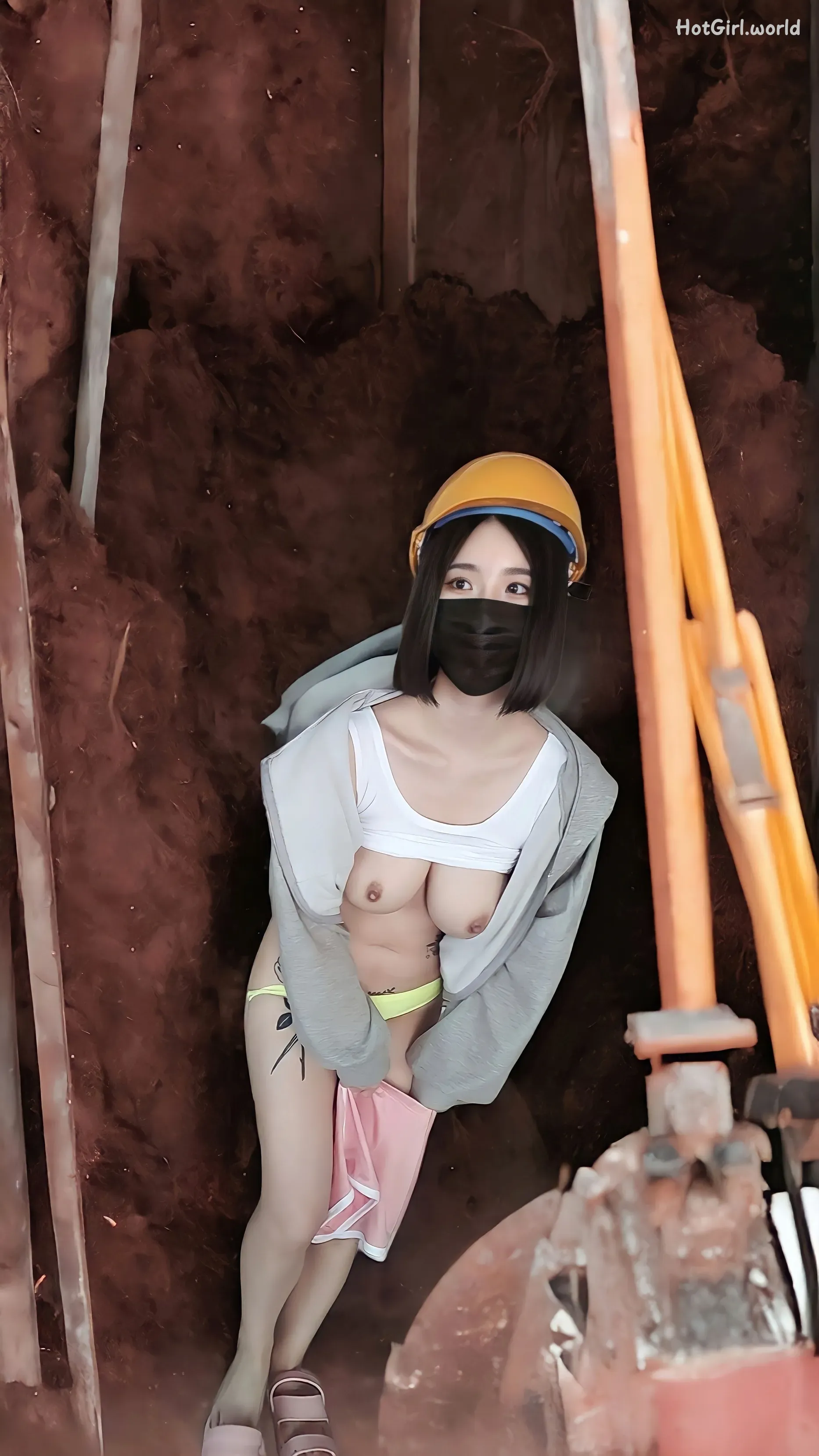 JYEONG-Construction site(56 photos + 28 uncensored photos) 第65张图