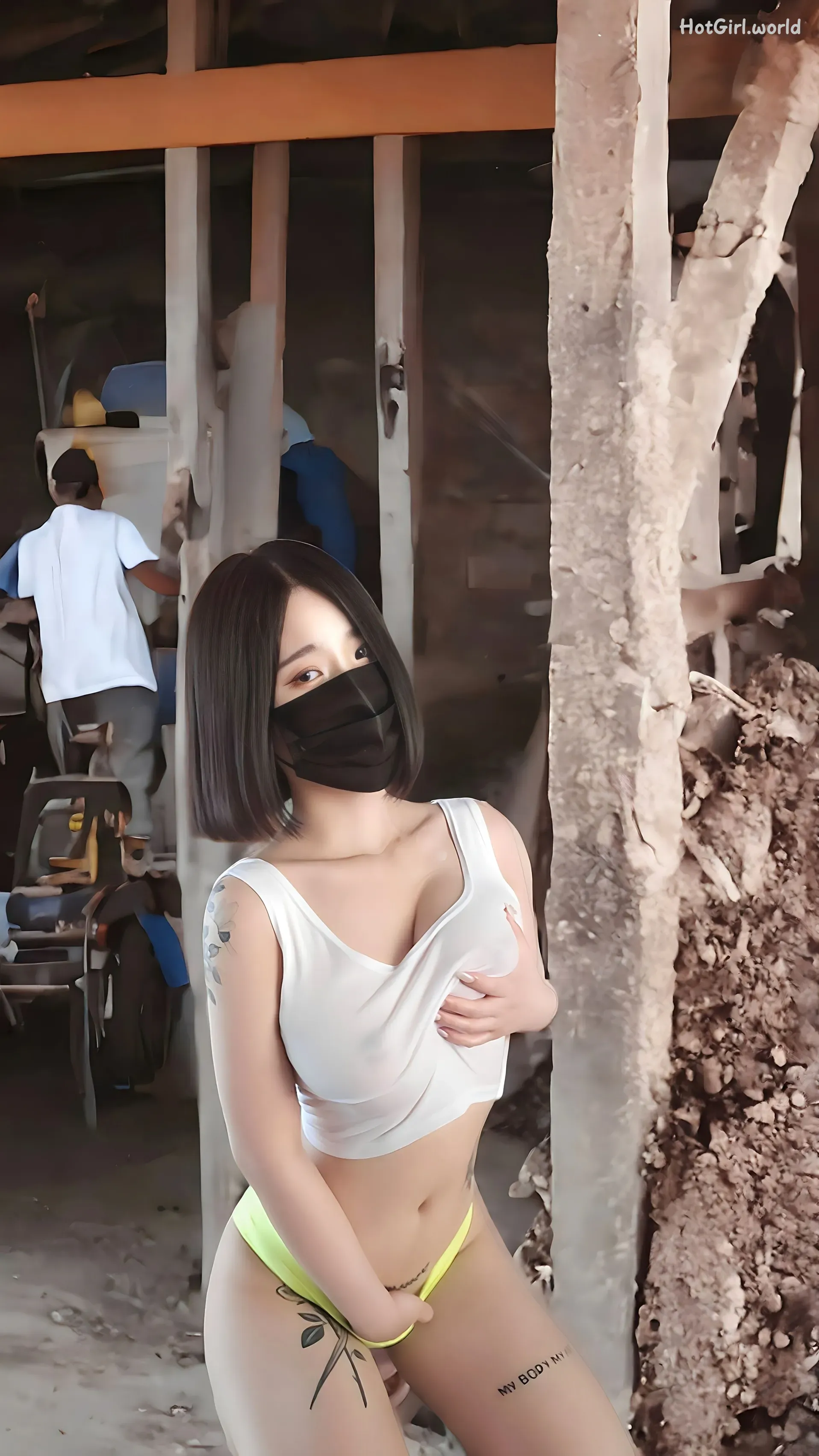 JYEONG-Construction site(56 photos + 28 uncensored photos) 第81张图