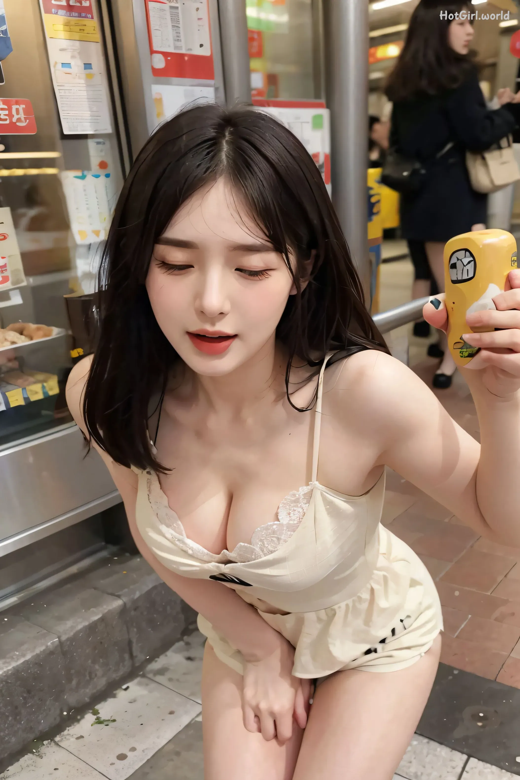 AI-Generated-清纯唯美系列-地铁里的跳蛋 第63张图