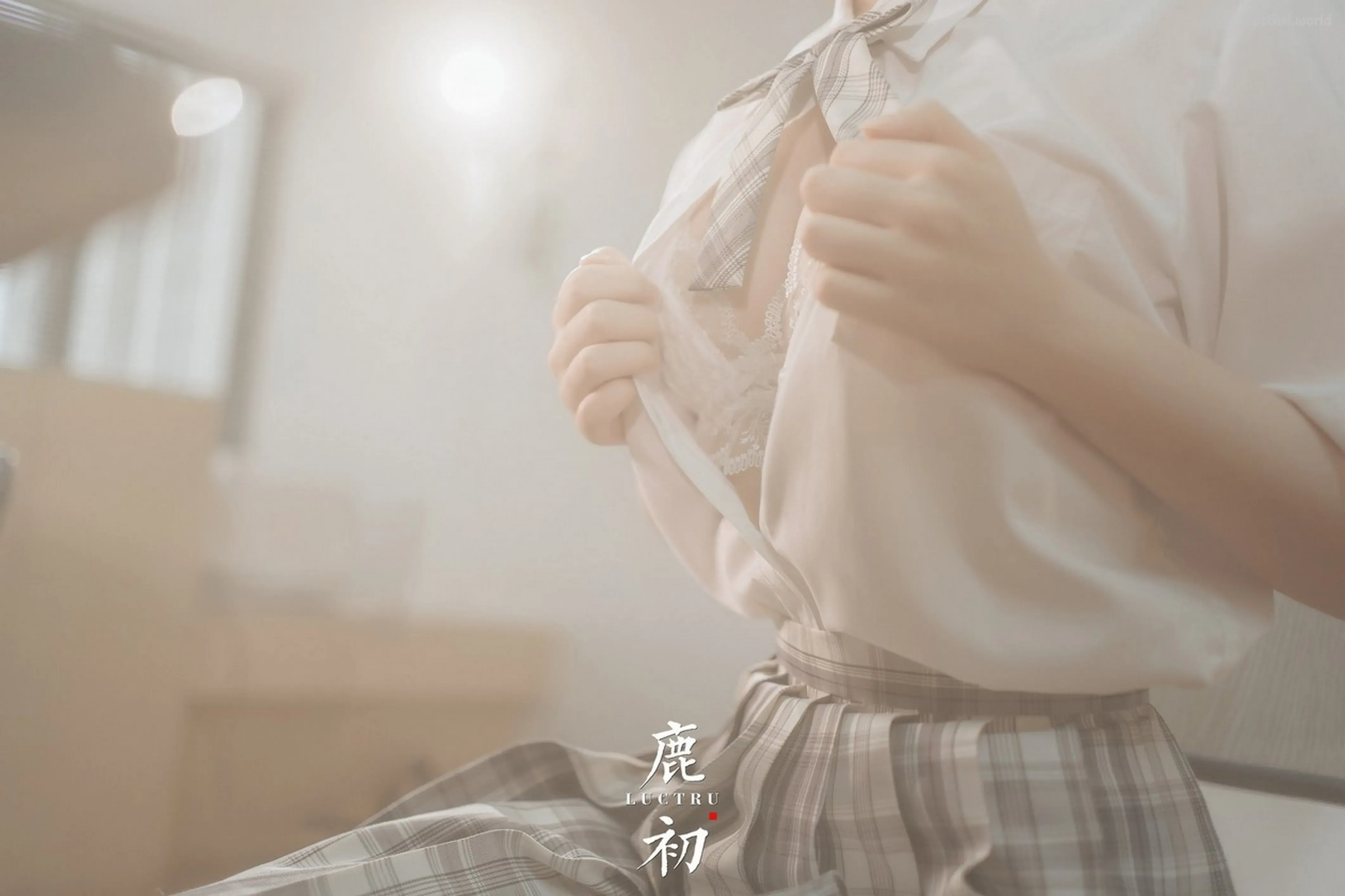 Coser-鹿初-教室(76 photos + 35 uncensored photos) 第58张图