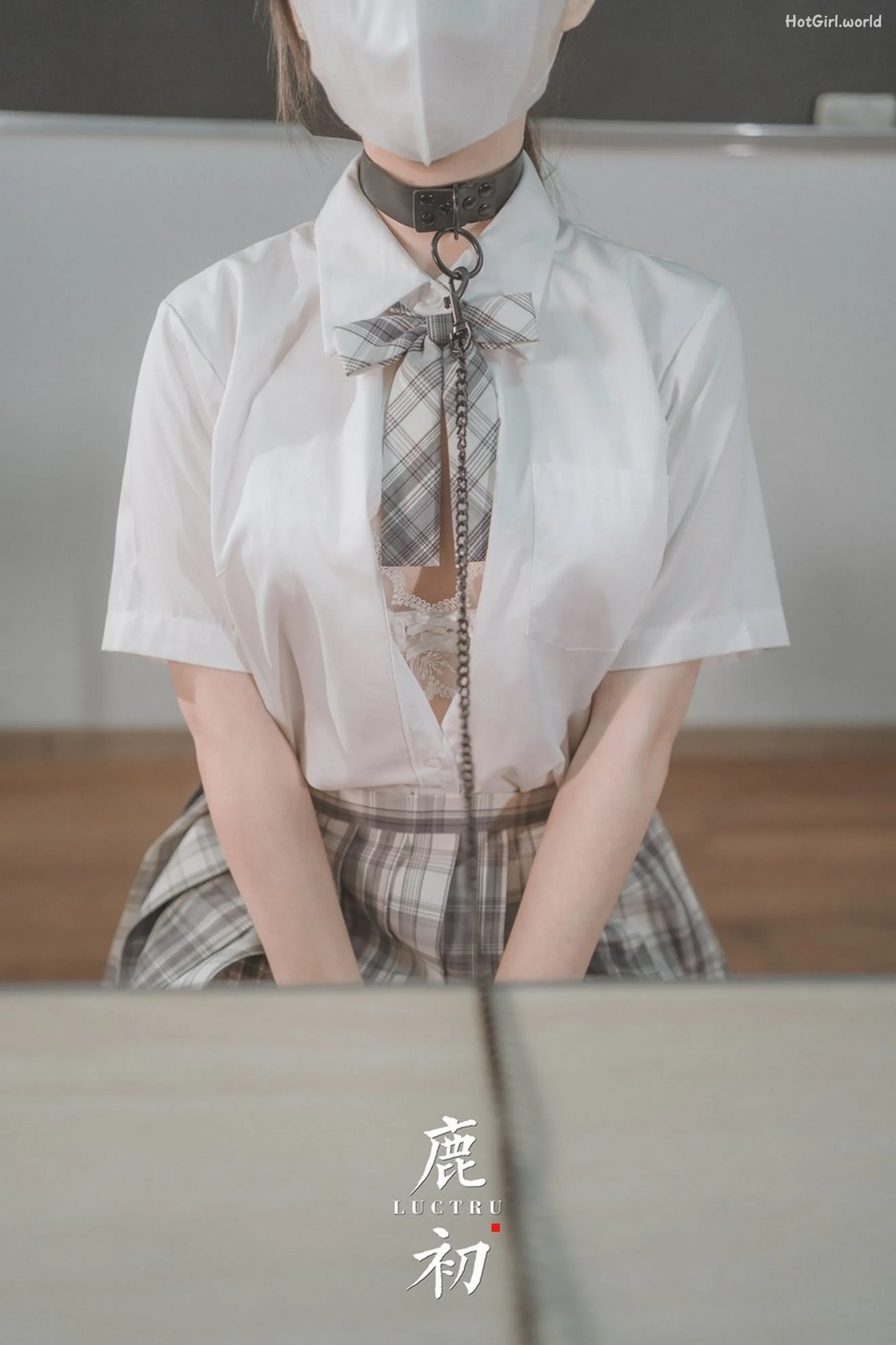 Coser-鹿初-教室(76 photos + 35 uncensored photos) 第63张图