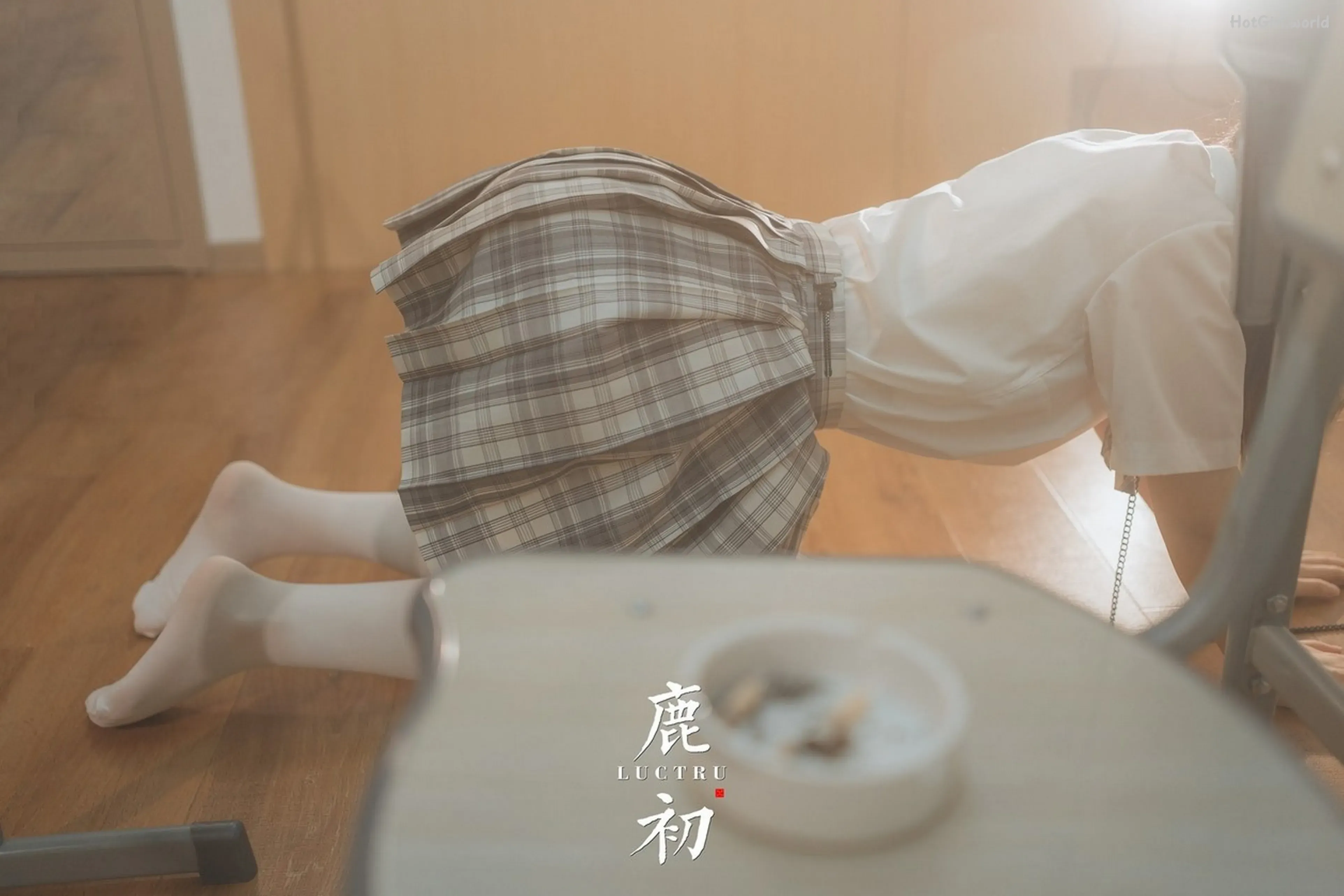 Coser-鹿初-教室(76 photos + 35 uncensored photos) 第73张图