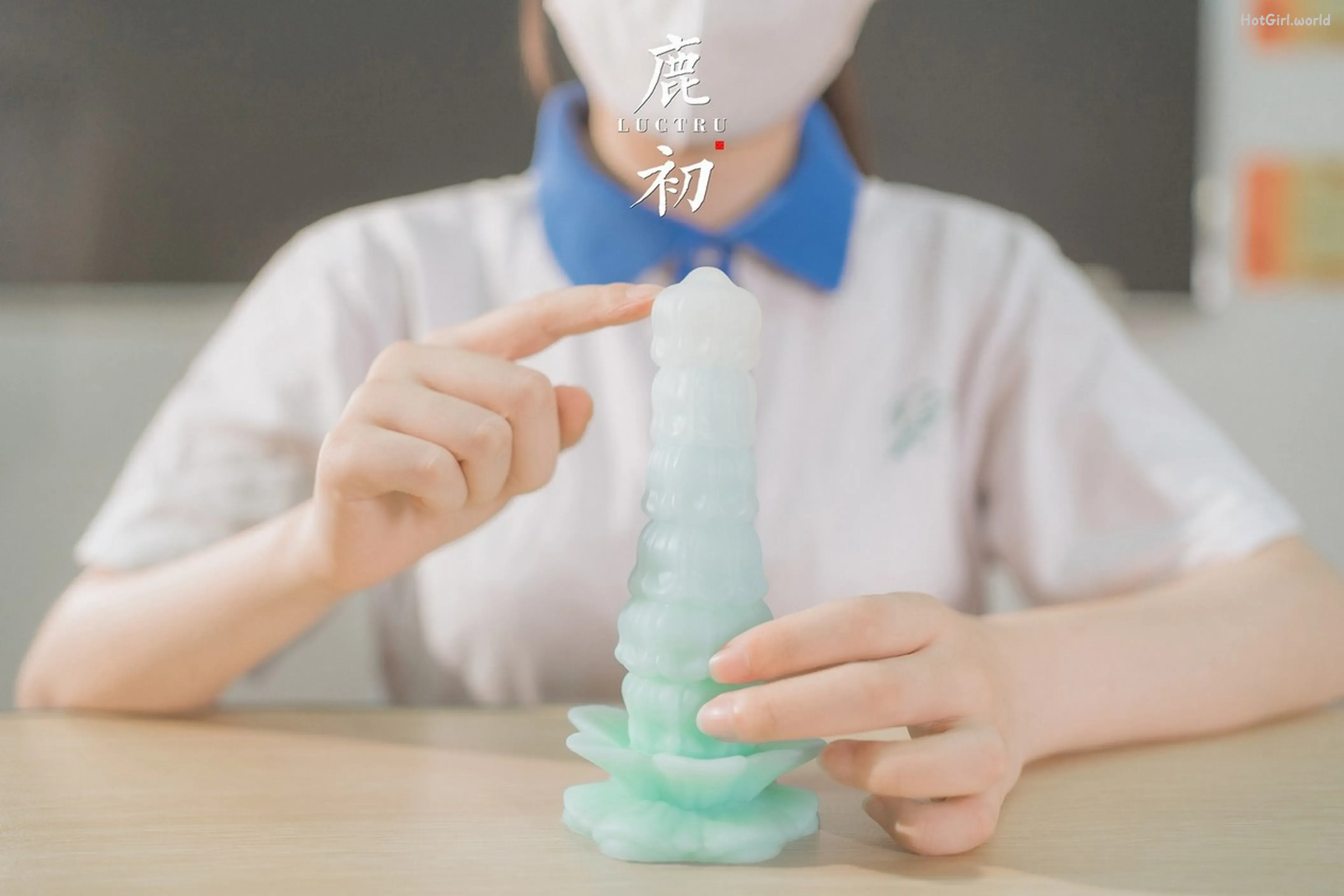 Coser-鹿初-教室(76 photos + 35 uncensored photos) 第79张图