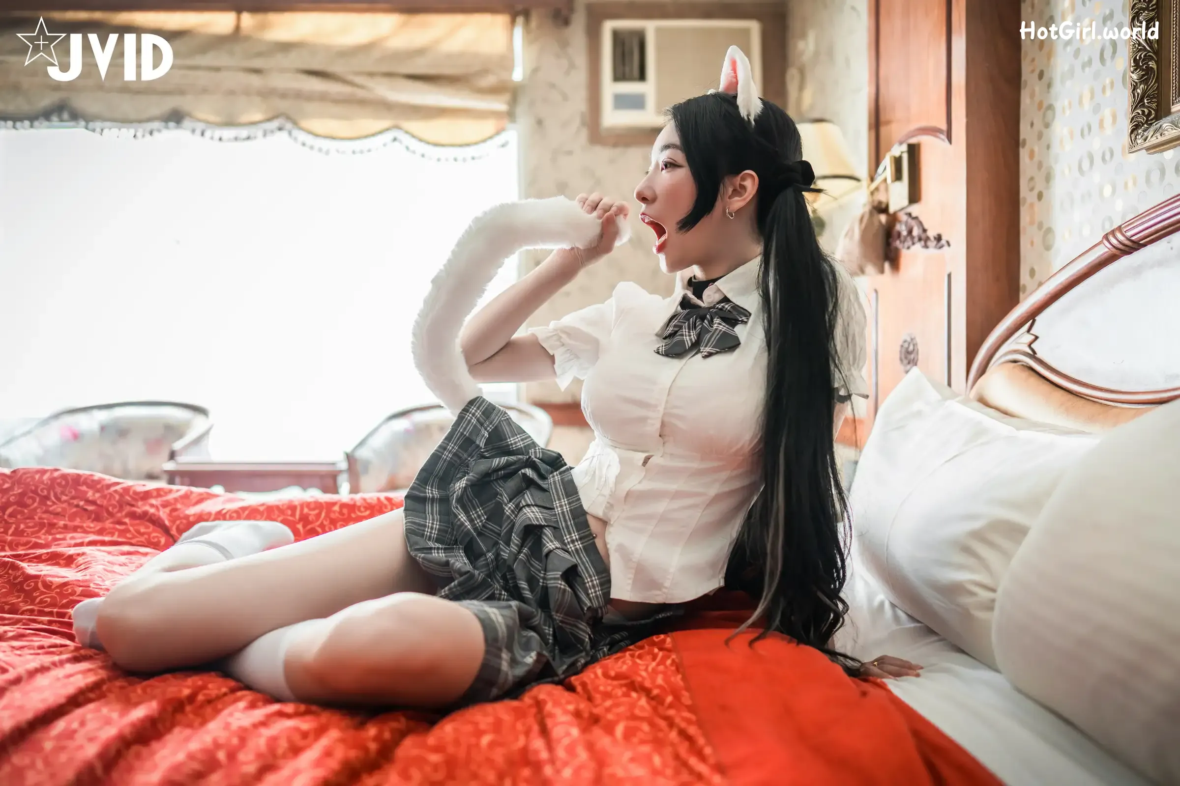 JVID-飄飄哥-貓咪收養手冊-巨乳人形貓-女神飄飄-黑貓白貓能讓主人舒服的都是好貓-路邊遇見一隻超可愛待認養的美少女貓咪-當然要帶回家 第100张图