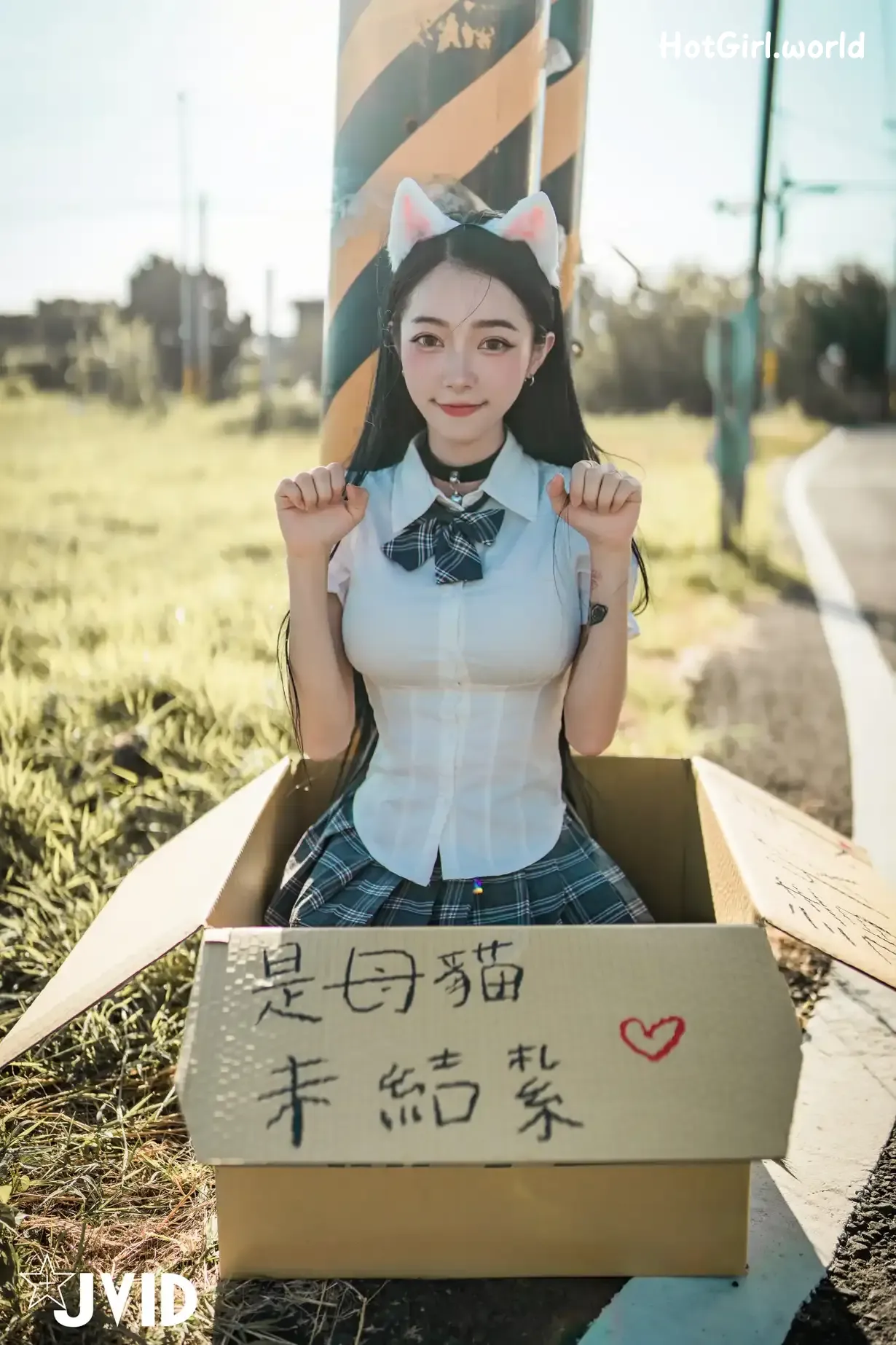 JVID-飄飄哥-貓咪收養手冊-巨乳人形貓-女神飄飄-黑貓白貓能讓主人舒服的都是好貓-路邊遇見一隻超可愛待認養的美少女貓咪-當然要帶回家 第164张图