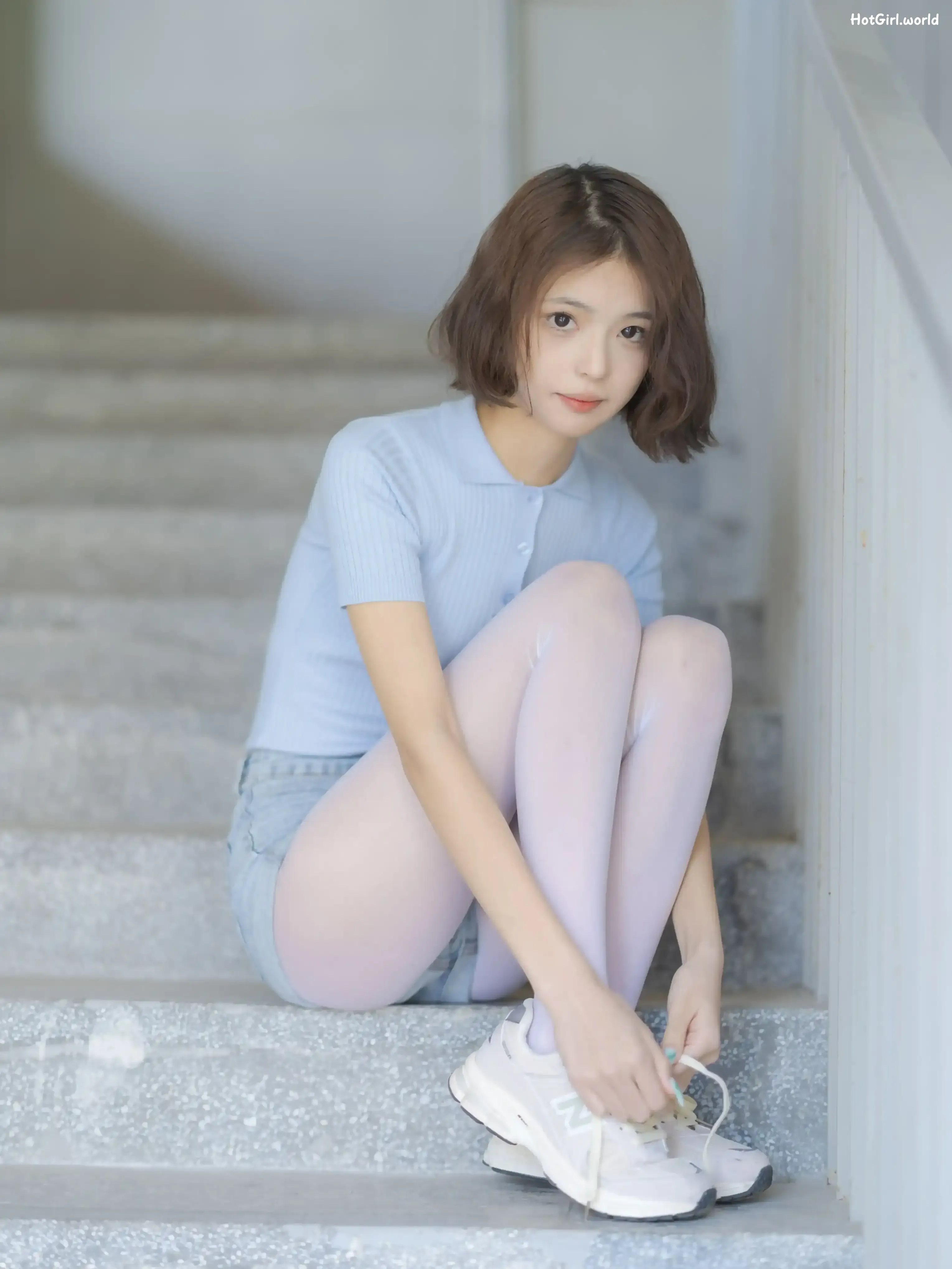 森萝财团写真-媛媛-试拍-15D超薄白丝 第5张图