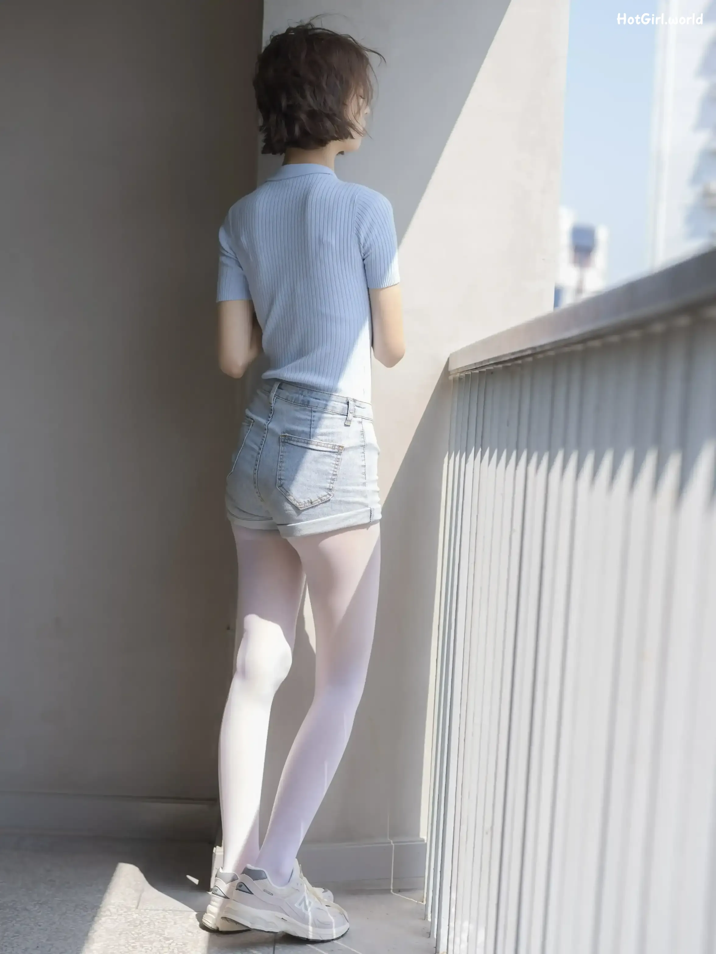 森萝财团写真-媛媛-试拍-15D超薄白丝 第13张图