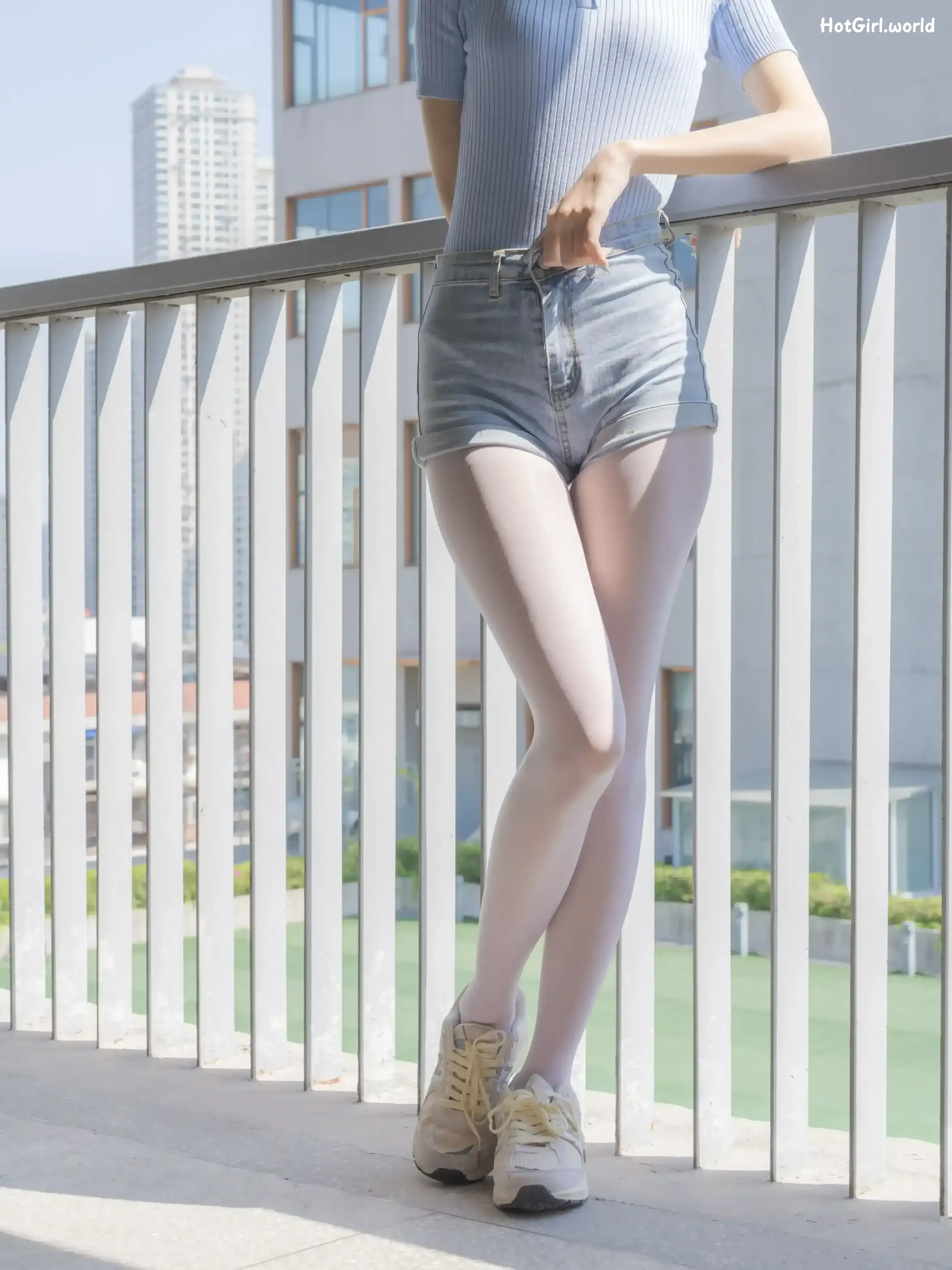 森萝财团写真-媛媛-试拍-15D超薄白丝 第18张图